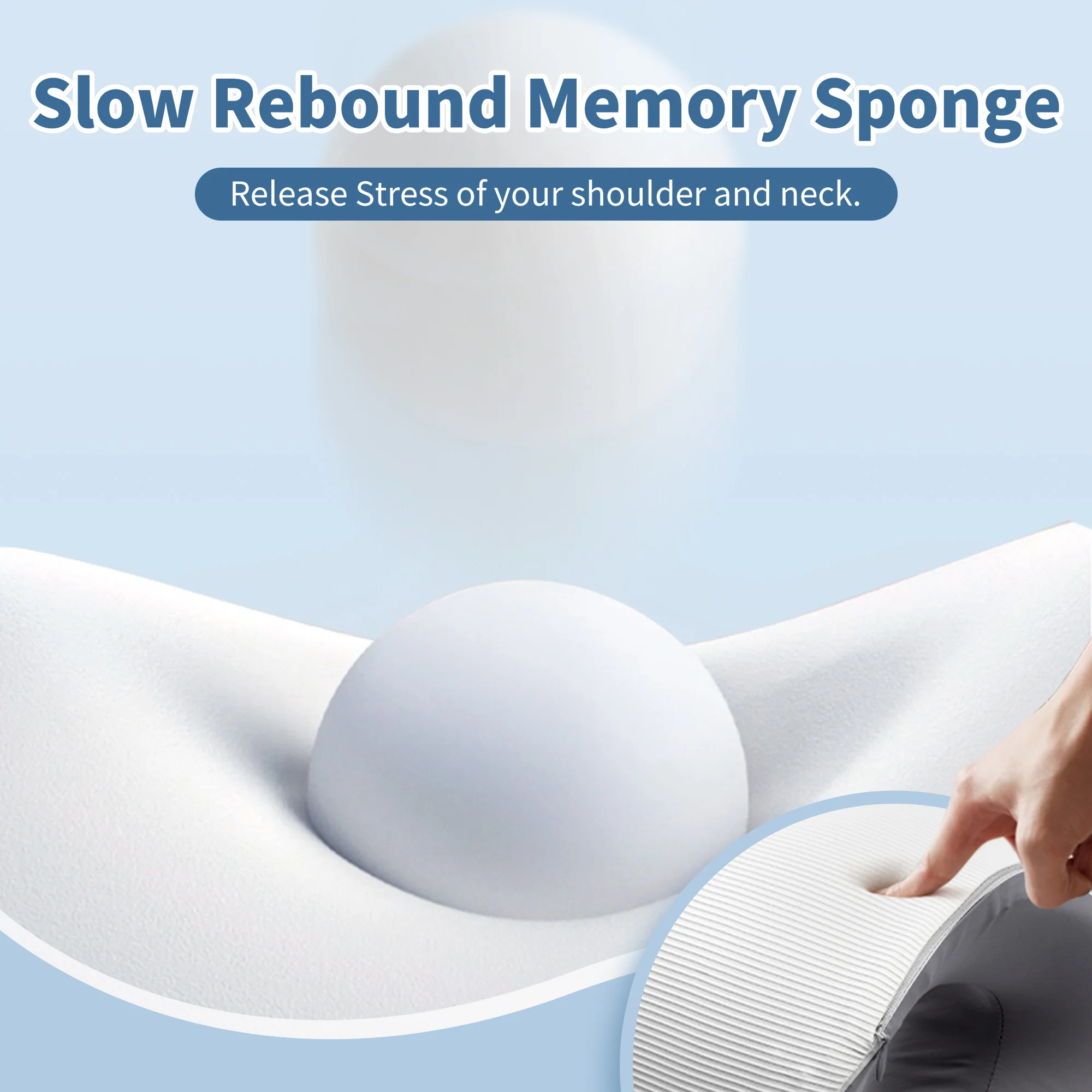 Naturehike Xinyue Memory Foam Travel Pillow - Image 5