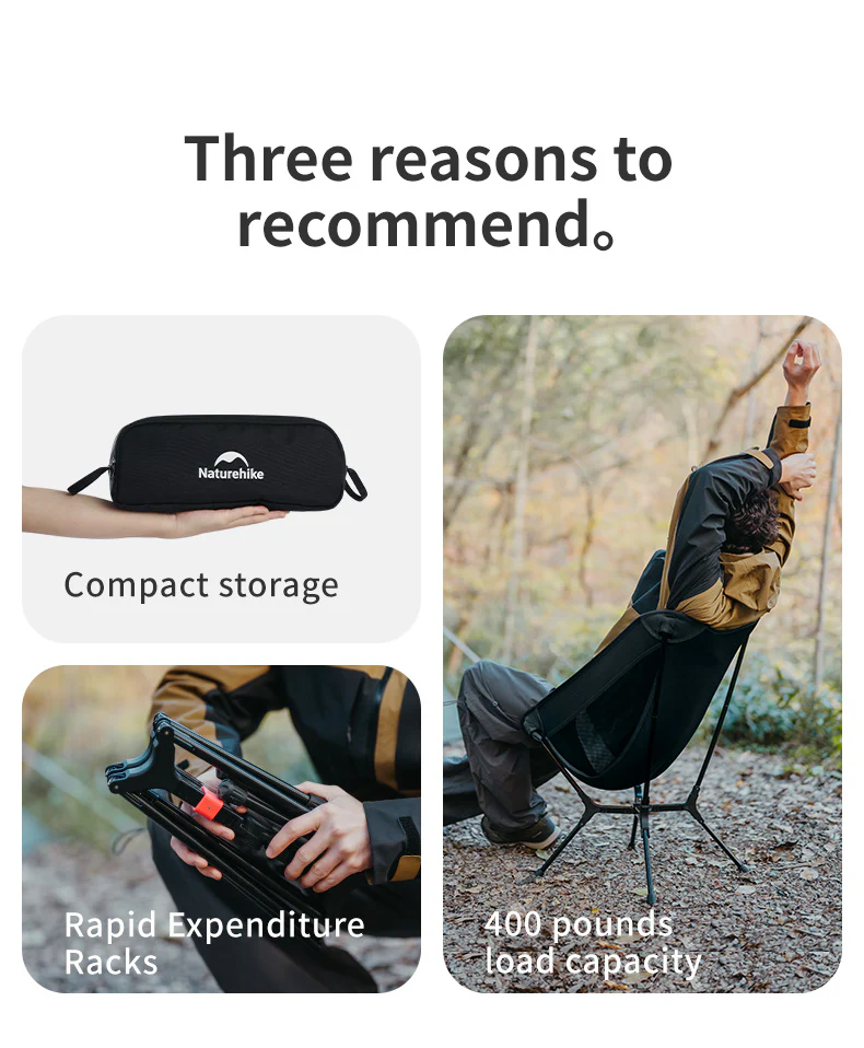 PeakLite™ YL01 Ultralight Auto-Snap Pop-Up Camping Chair - Image 9