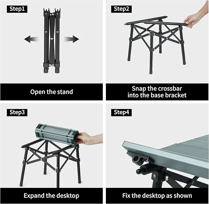 PeakLite™ Y01 Portable Folding Camping Table - Image 5