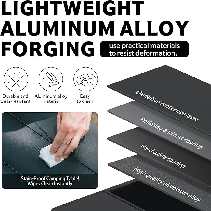 PeakLite™ YL01 Folding Camping Table - Image 5