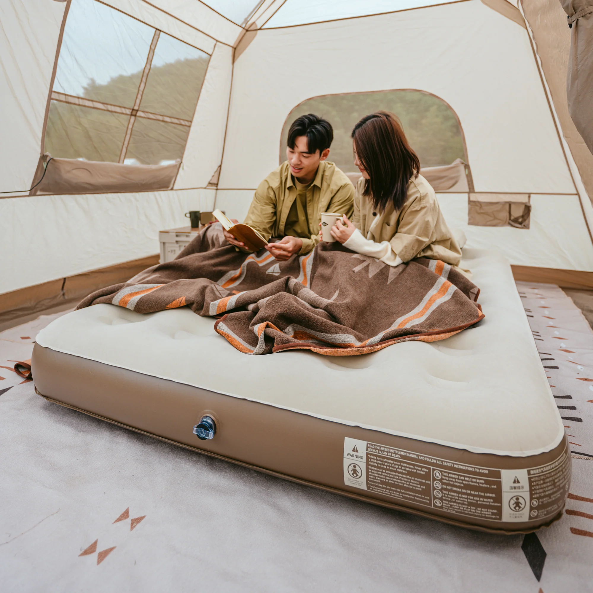 PVC Air Camping Pad with Pump Luxury - Image 16