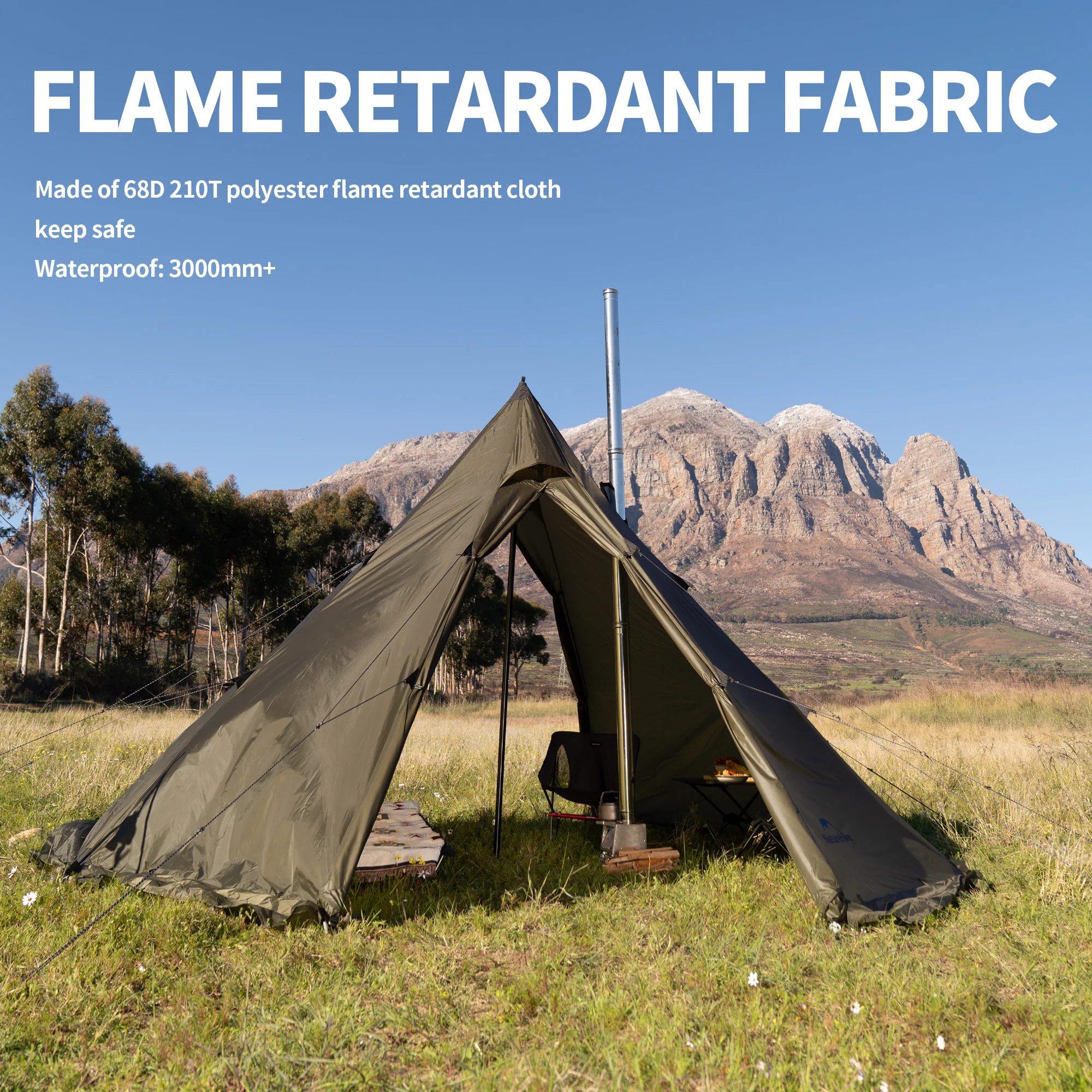 Ranch Fire⢠6-Person Octagonal Hot Tent - Image 8