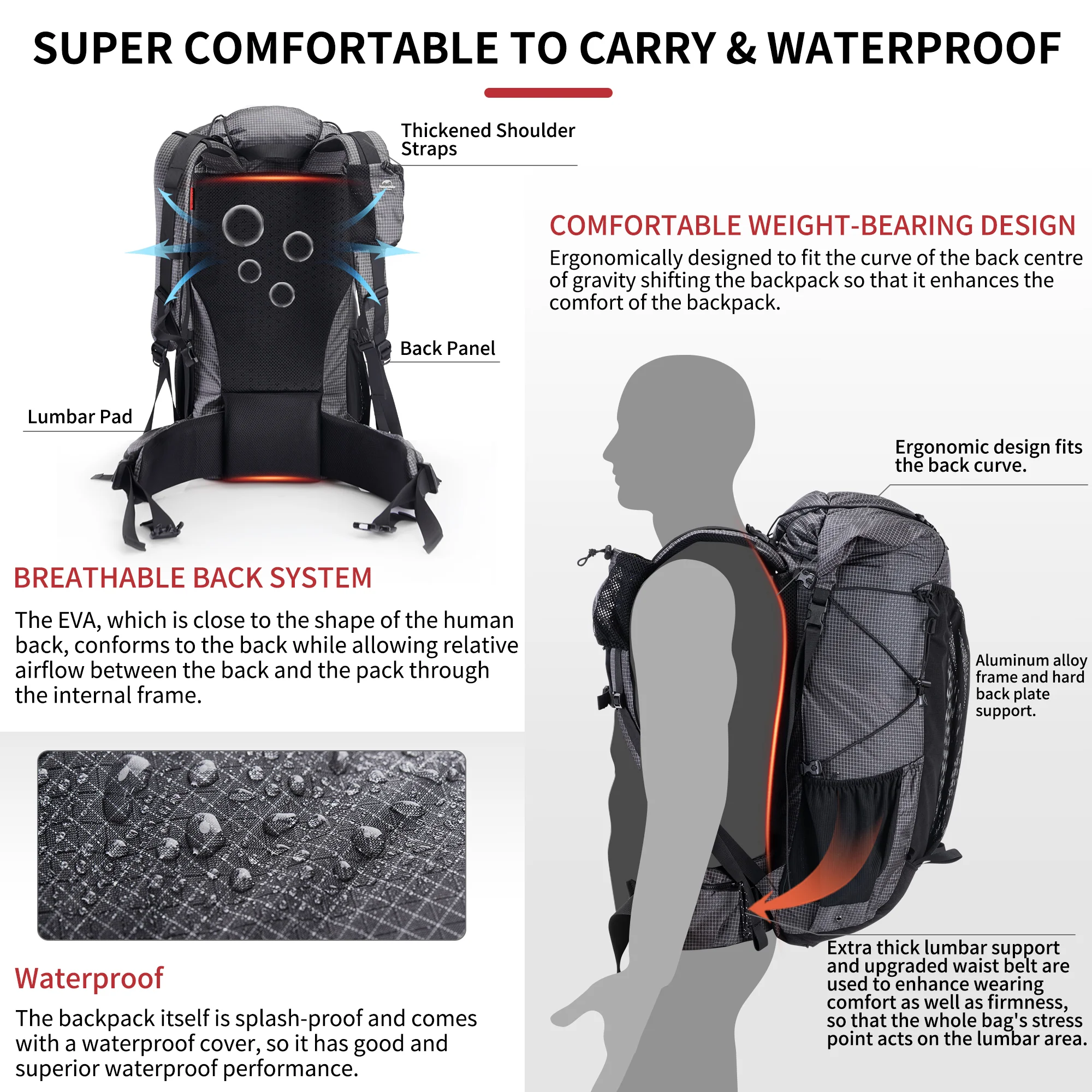 Rock™ Hiking Backpack - Image 6