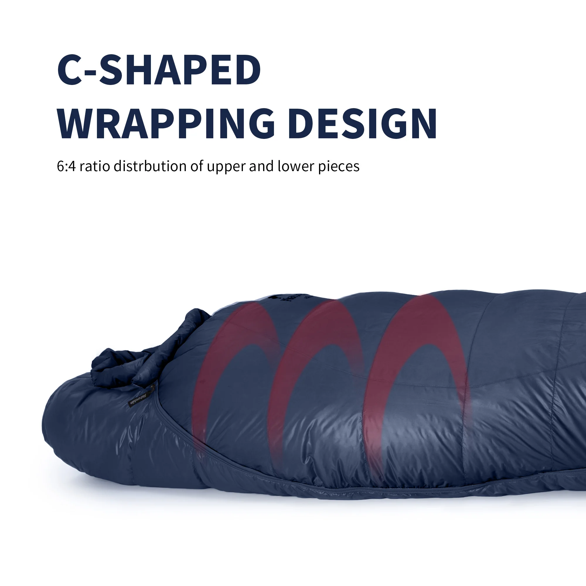 Snowbird™ 420g Duck Down Mummy Bag - Image 3