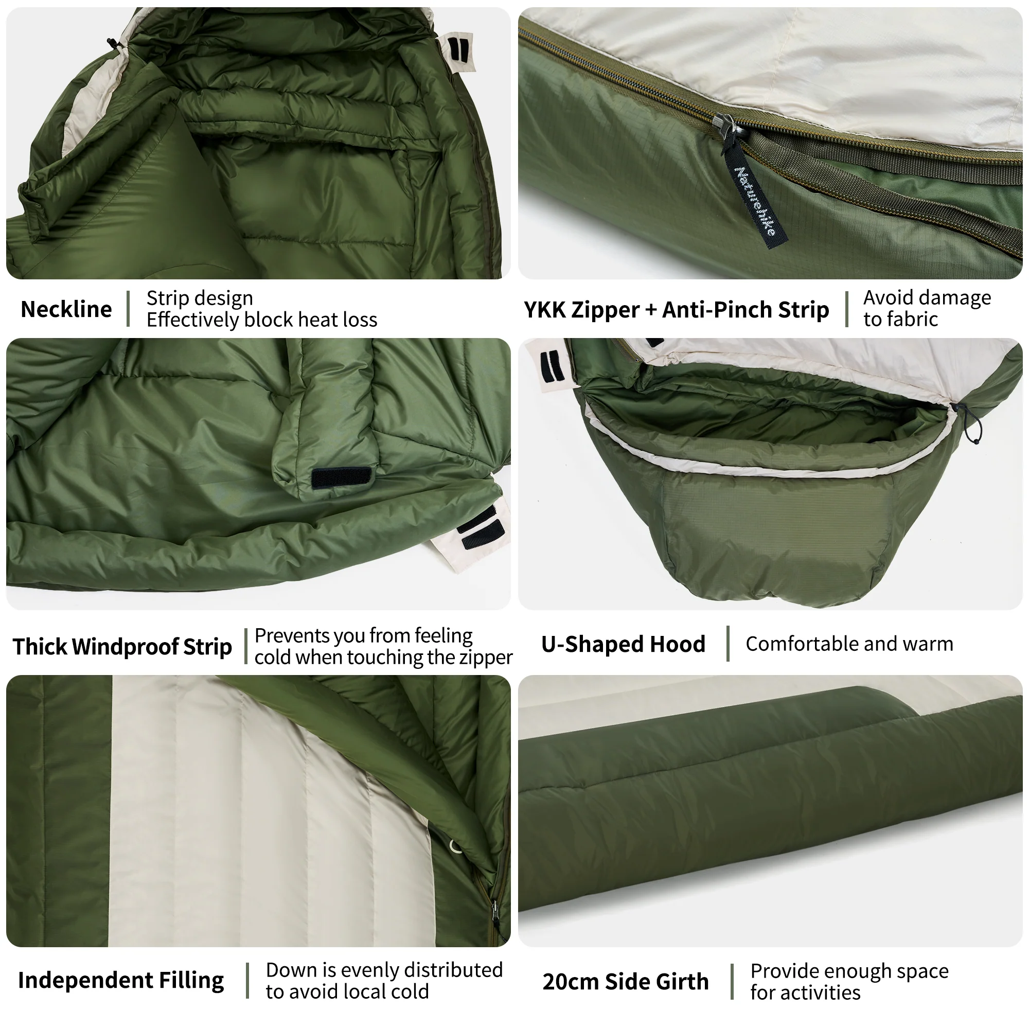 XR1500 Snowmelt Down Sleeping Bag - Image 4