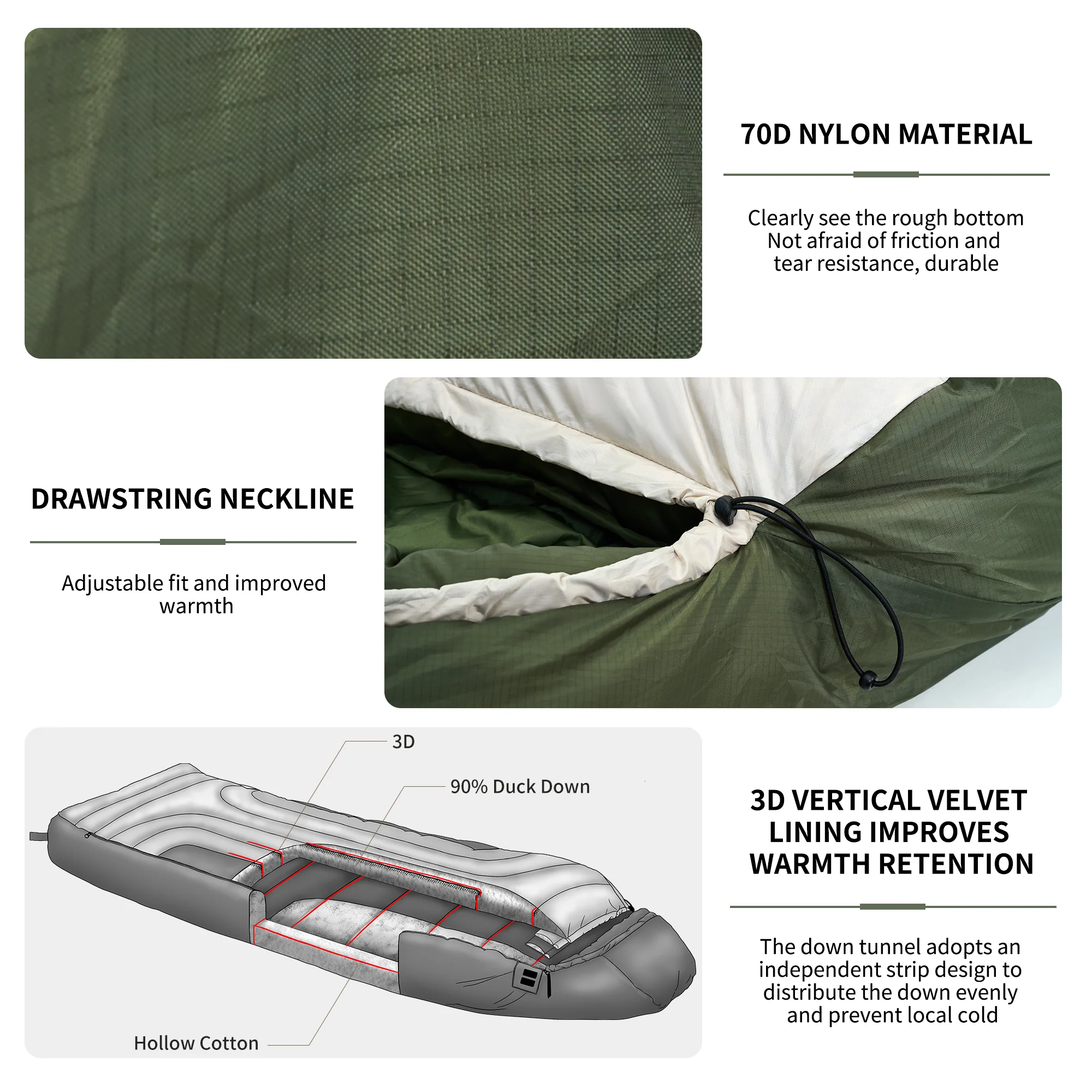 XR1500 Snowmelt Down Sleeping Bag - Image 5