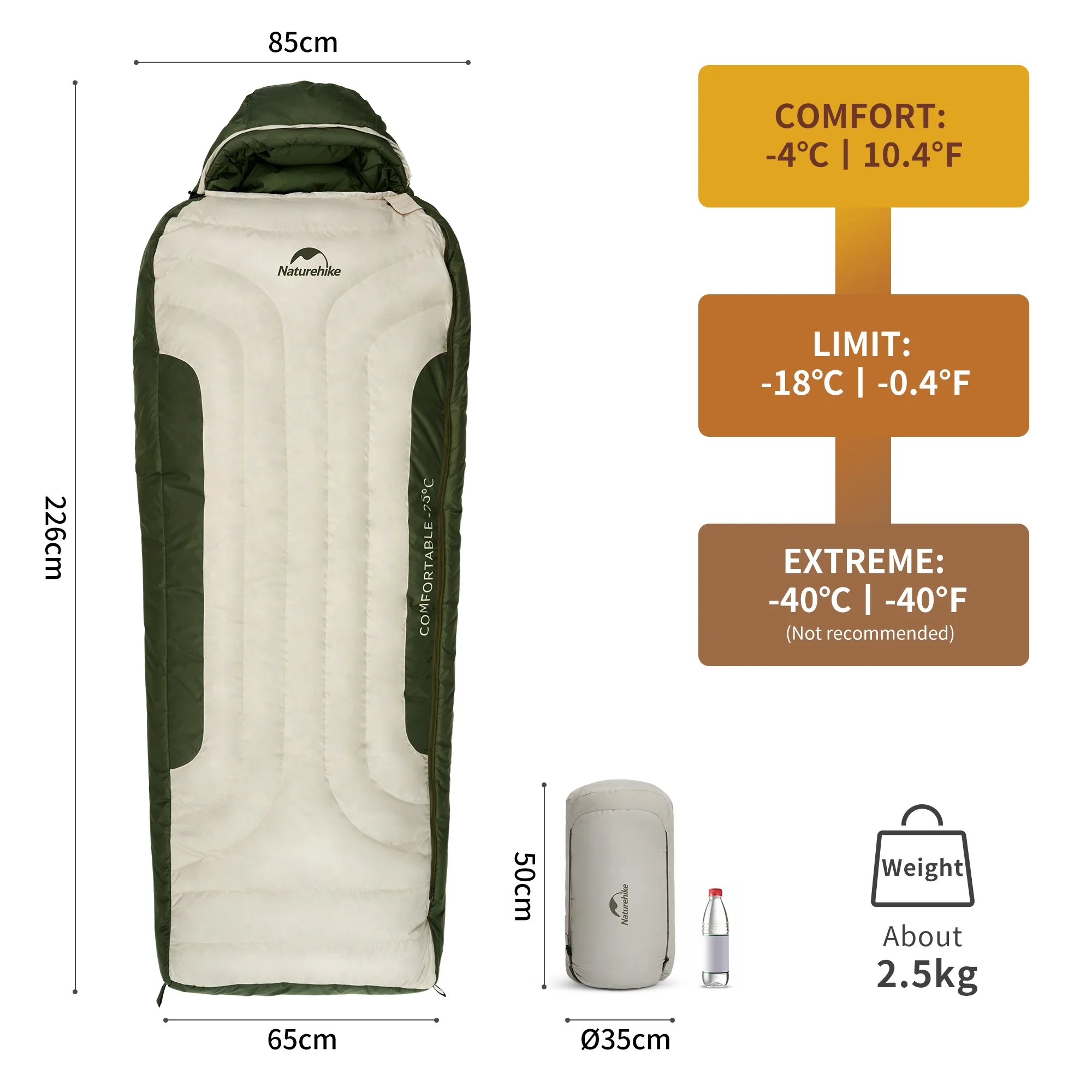 XR1500 Snowmelt Down Sleeping Bag - Image 6