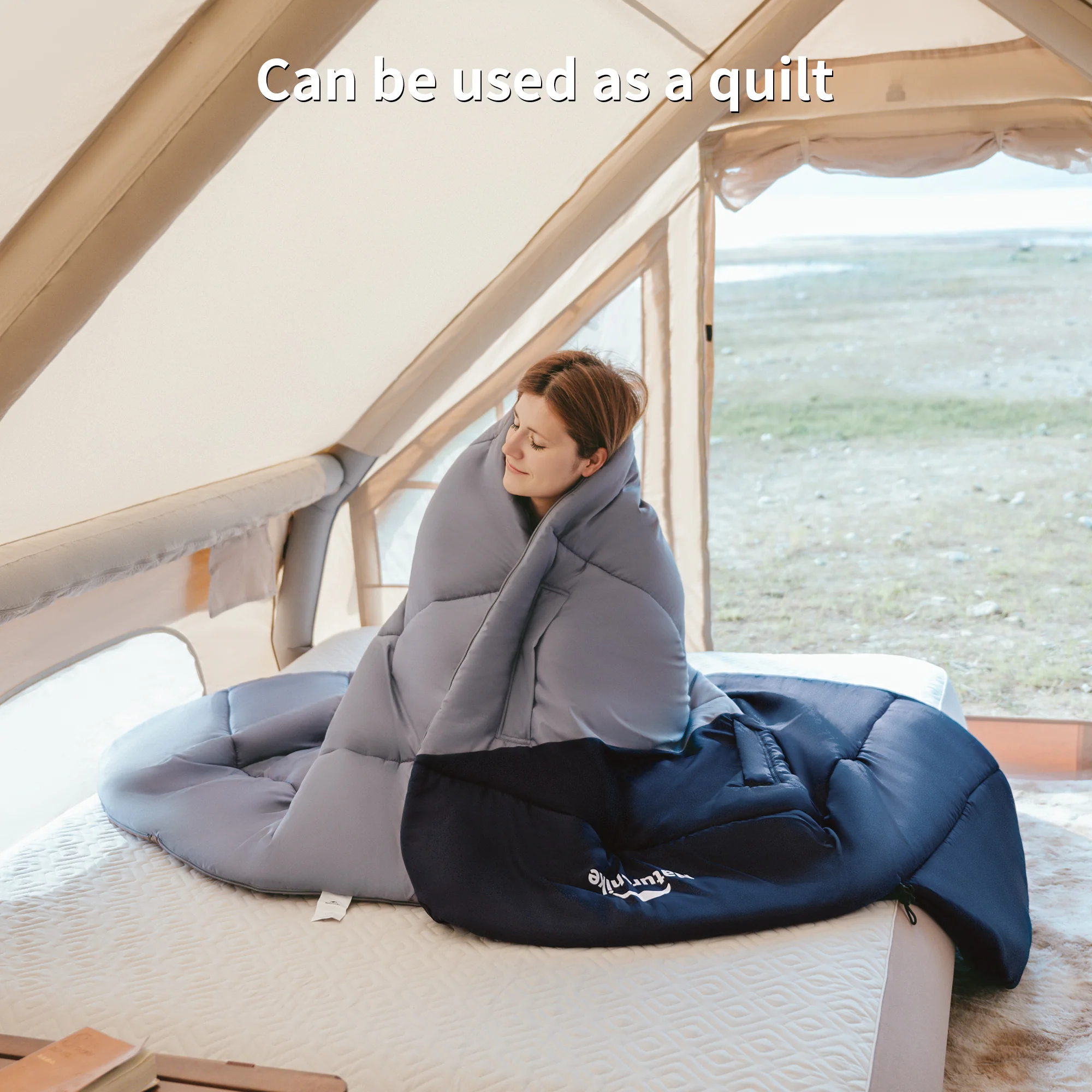 Solora™ U250 Hooded Synthetic Sleeping Bag 47°F / 8°C - Image 10