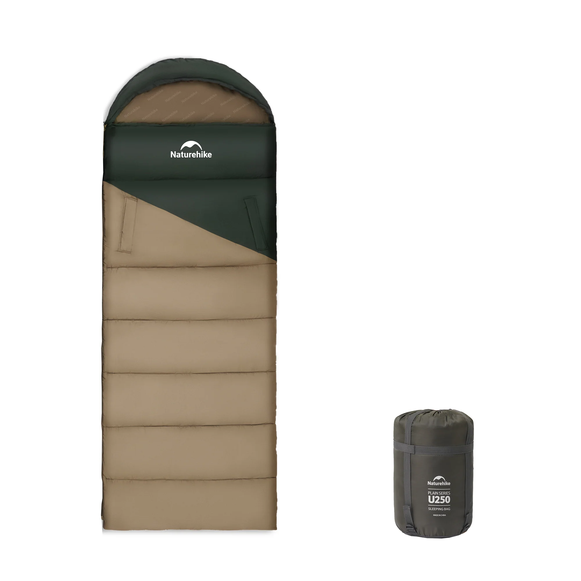 Solora™ U250 Hooded Synthetic Sleeping Bag 47°F / 8°C - Image 15