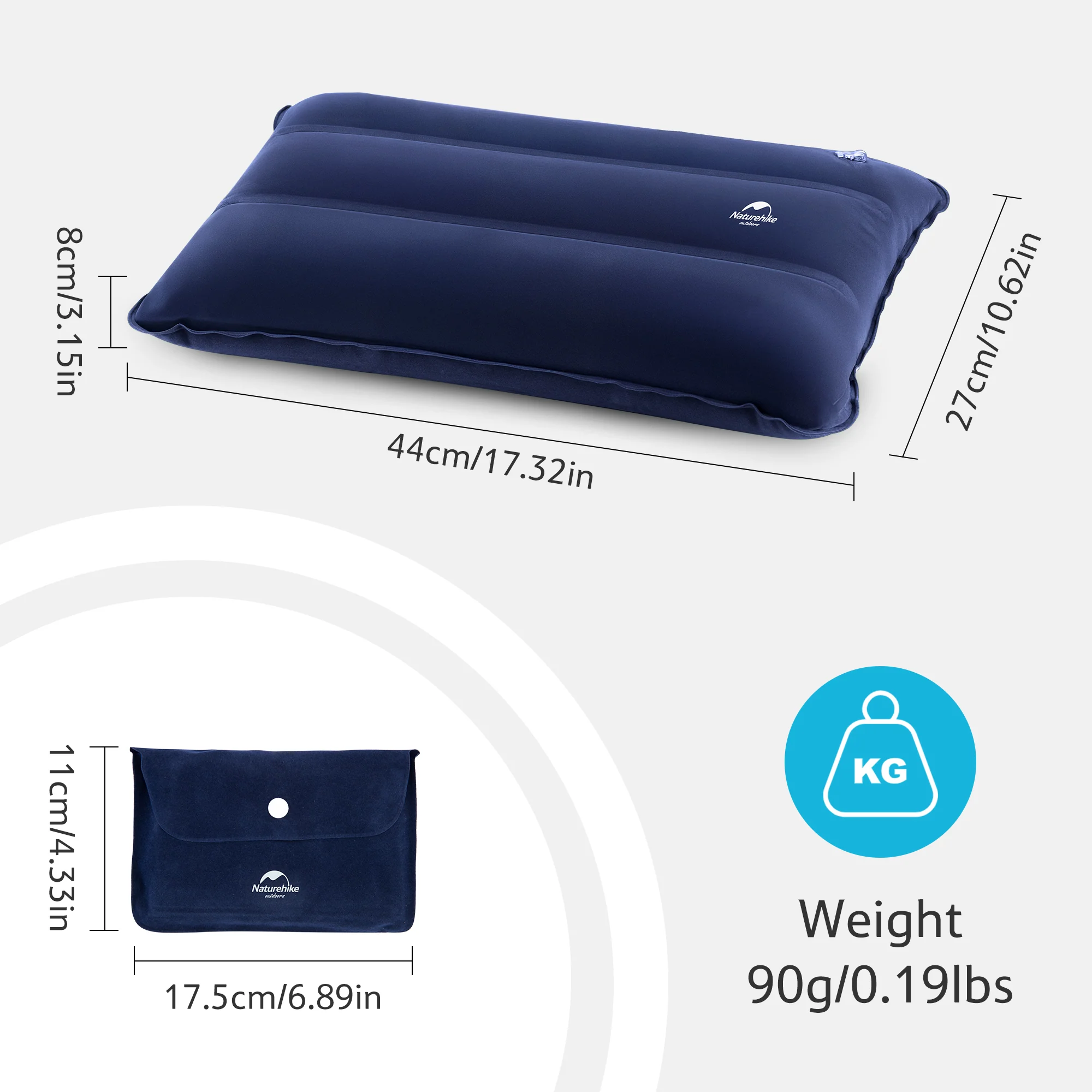Square Inflatable Pillow - Image 3