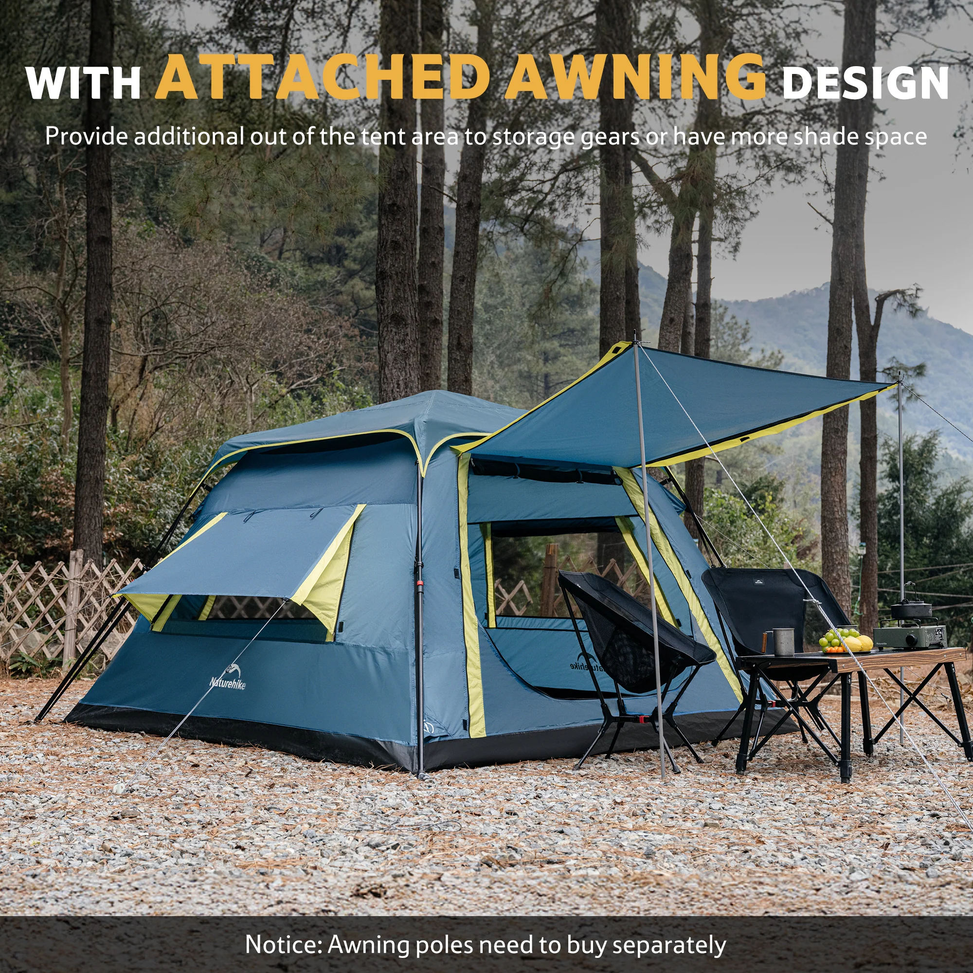 Cape™ Lite 4-Person Instant Cabin Tent - Image 6