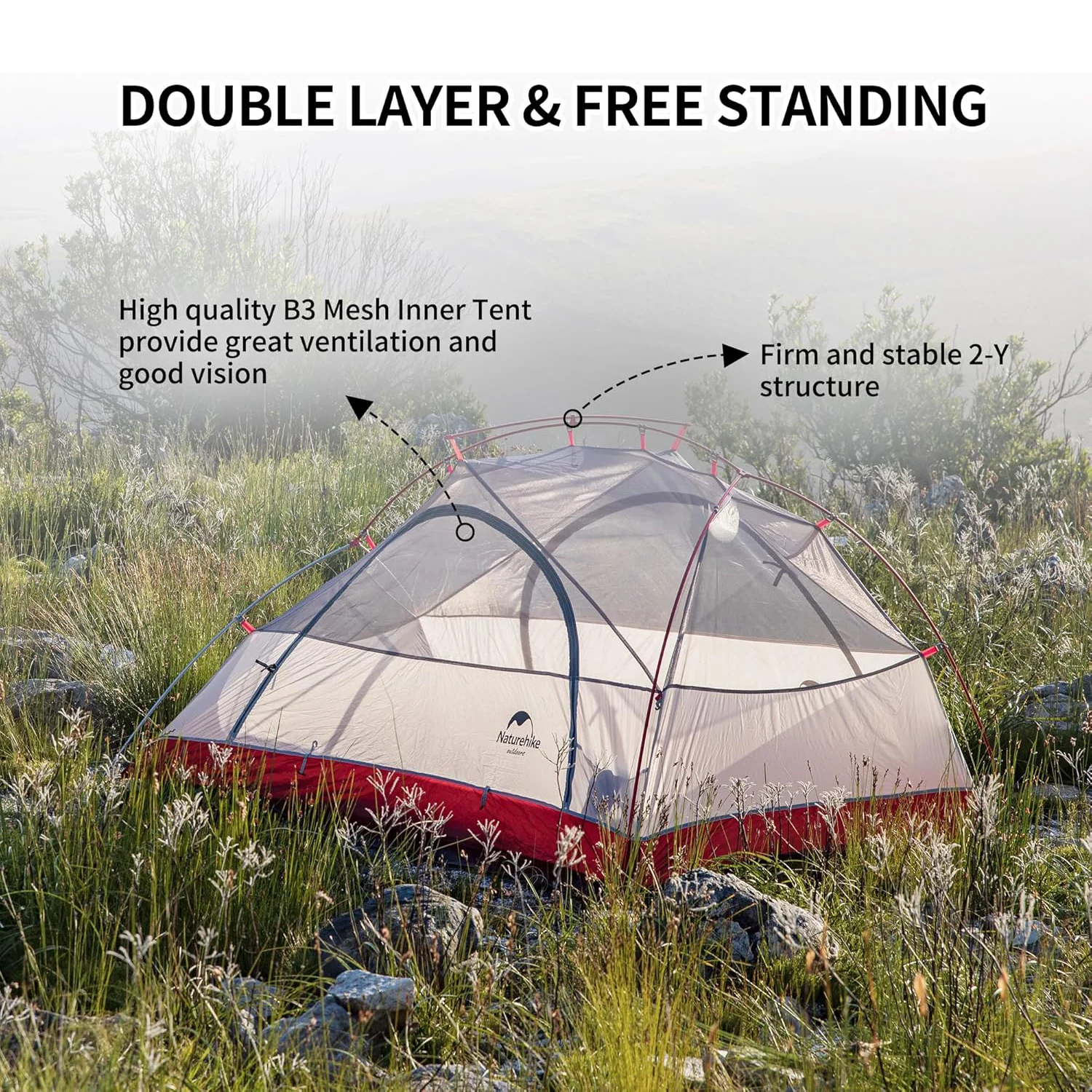 Star River™ 2-Person Ultralight Backpacking Tent - Image 5