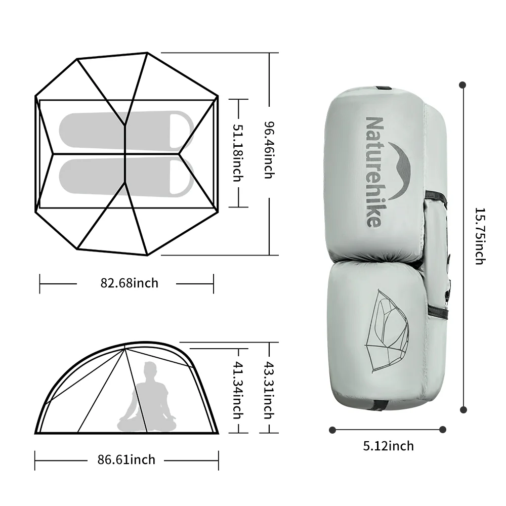Star River™ UL 2-Person Ultralight Backpacking Tent - Image 15