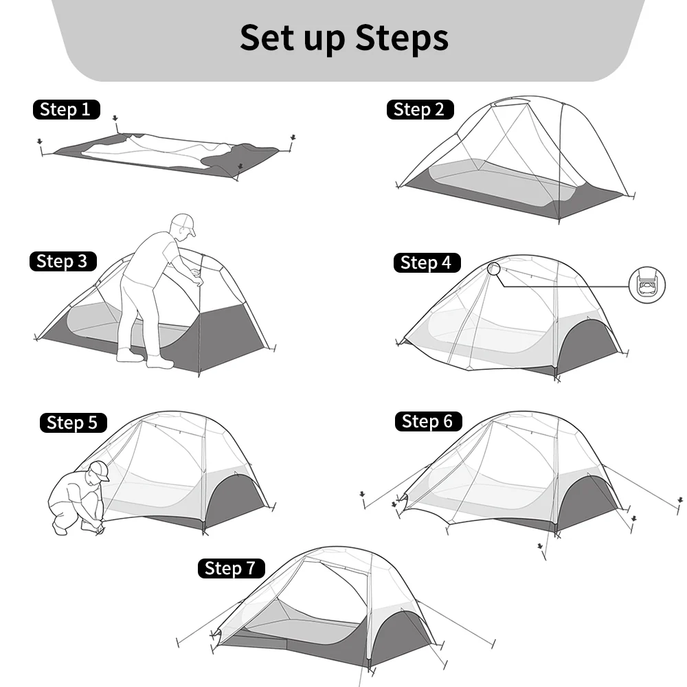 Star River™ UL 2-Person Ultralight Backpacking Tent - Image 16