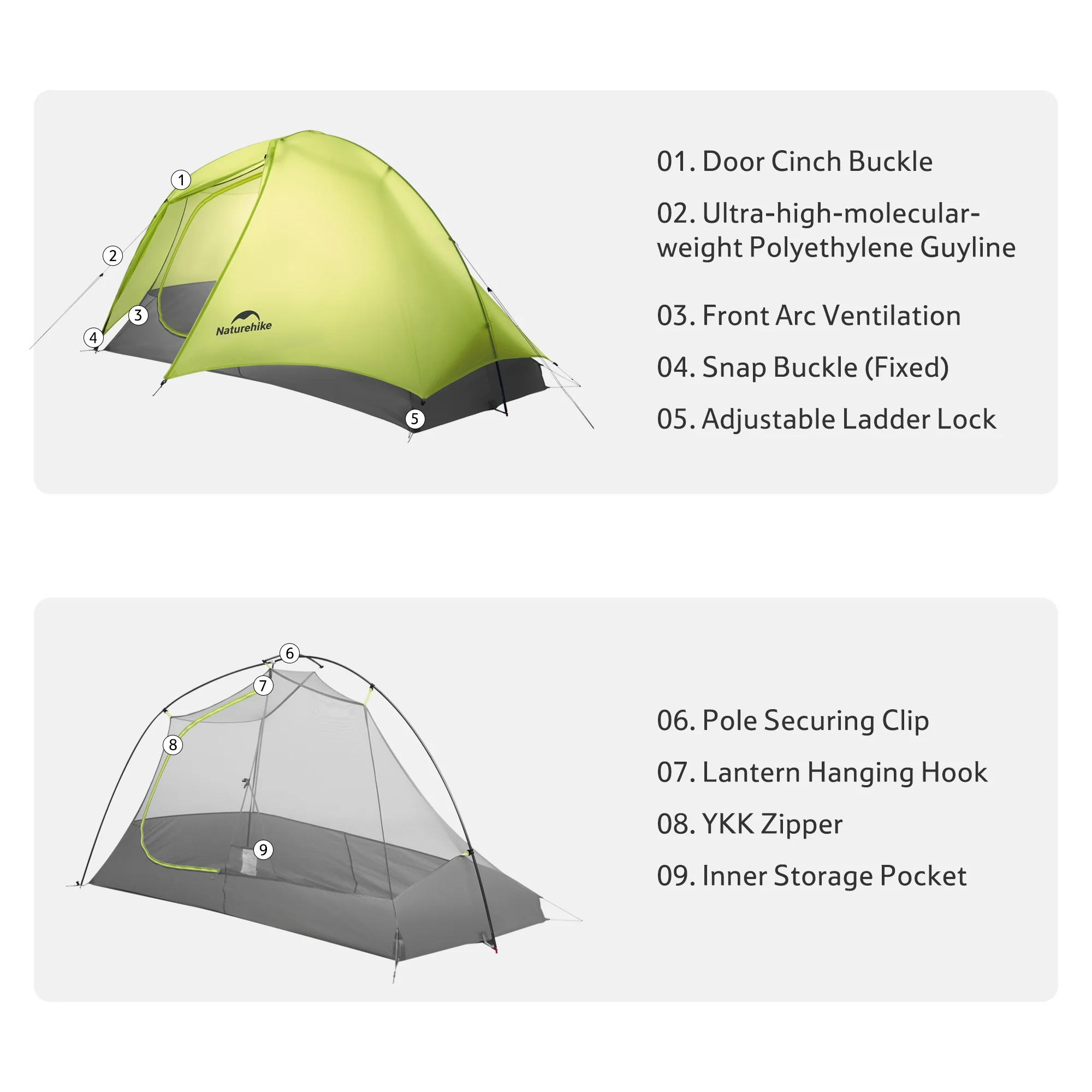 Star Trail™ EXT 1-Person Ultralight Backpacking Tent - Image 5