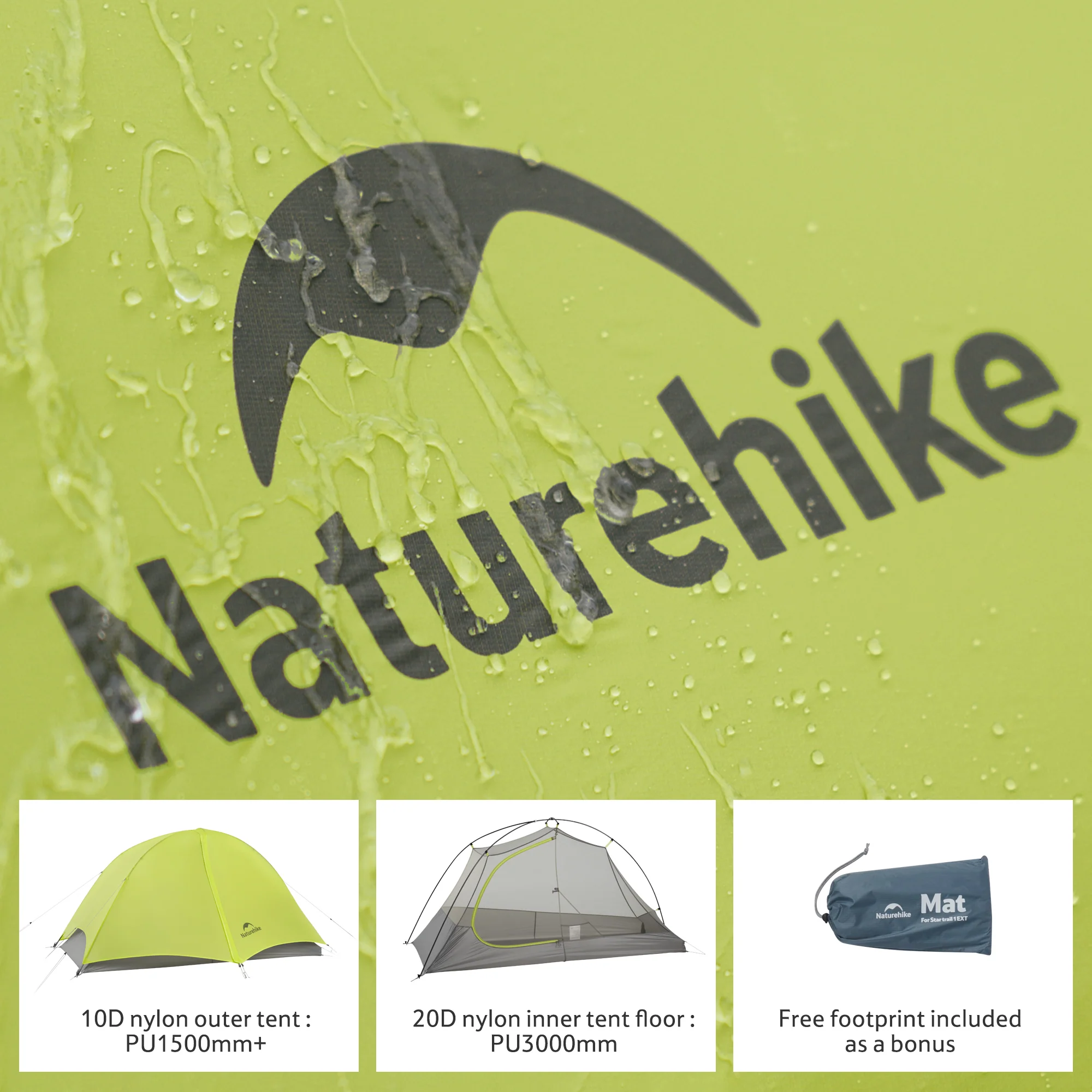 Star Trail™ EXT 1-Person Ultralight Backpacking Tent - Image 6