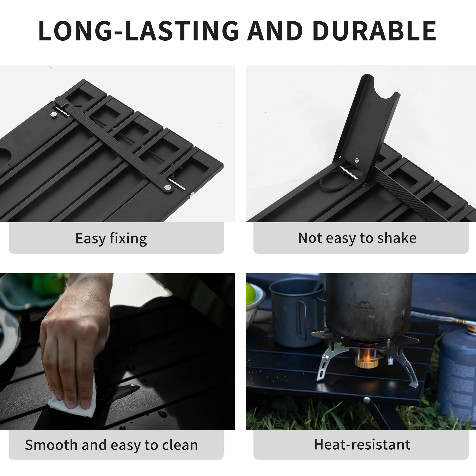 StarCore™ Aluminum Folding Camping Table - Image 6