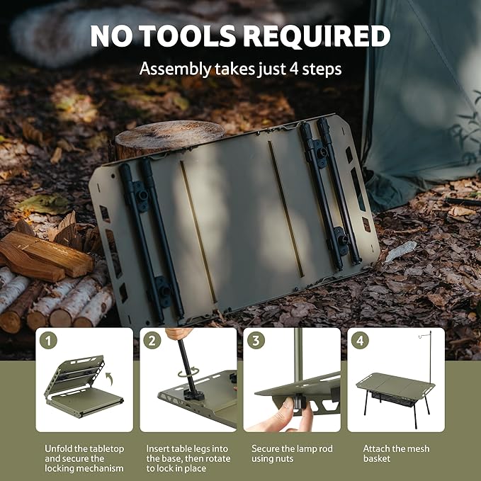 StarCore™ H02 Tactical Camping Table - Image 5