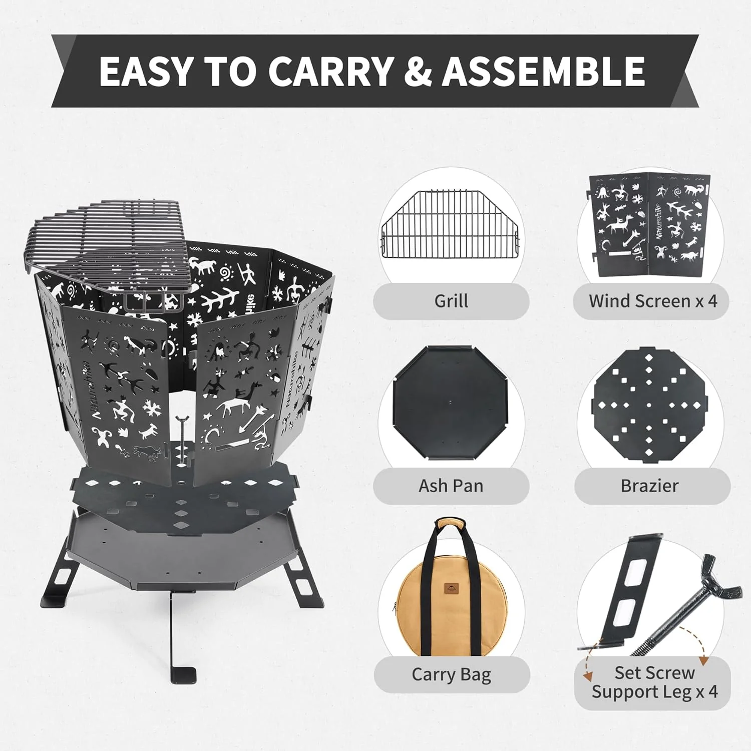 Totem™ Portable Folding Fire Pit - Image 5