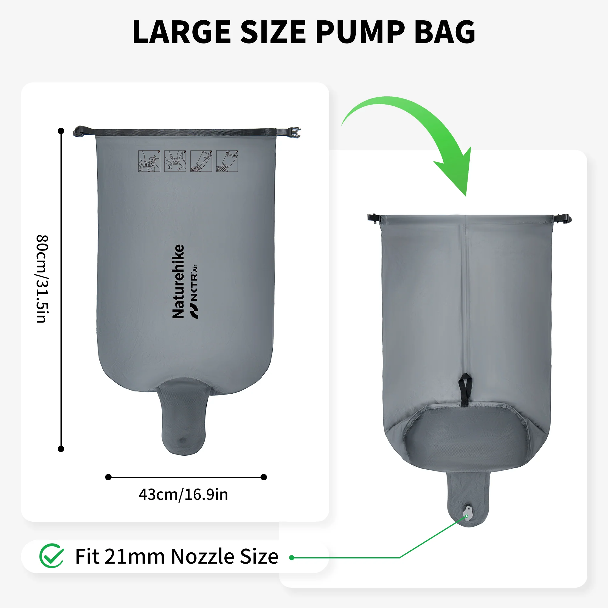 TuYe™ 3.2 Ultralight Inflatable Doublewide Pad - Image 8