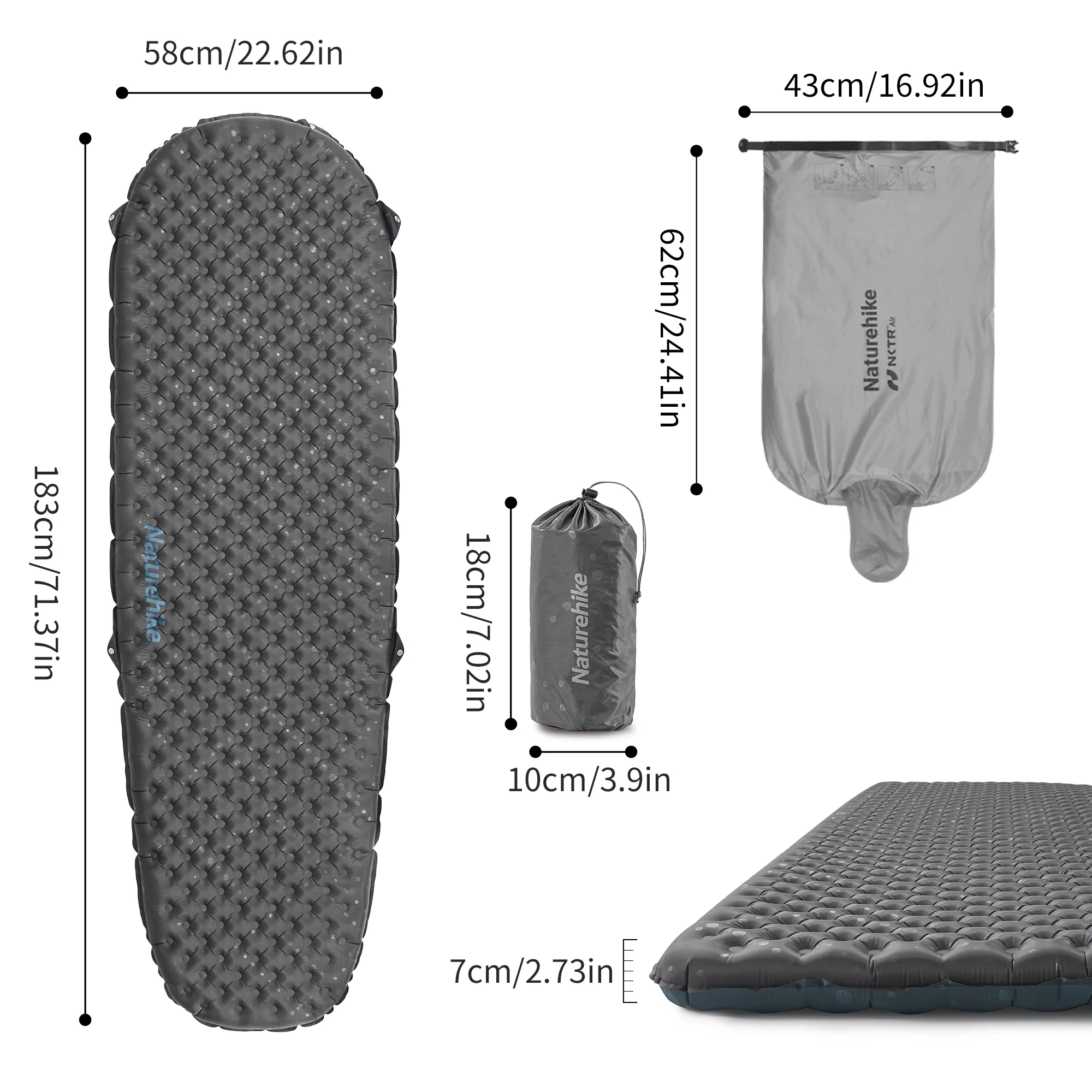 TuYe™ 3.5 Ultralight Inflatable Pad - Image 11