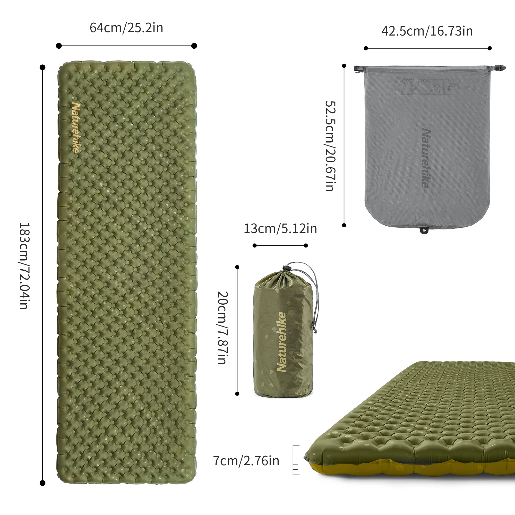 TuYe™ 3.5 Ultralight Inflatable Pad - Image 14