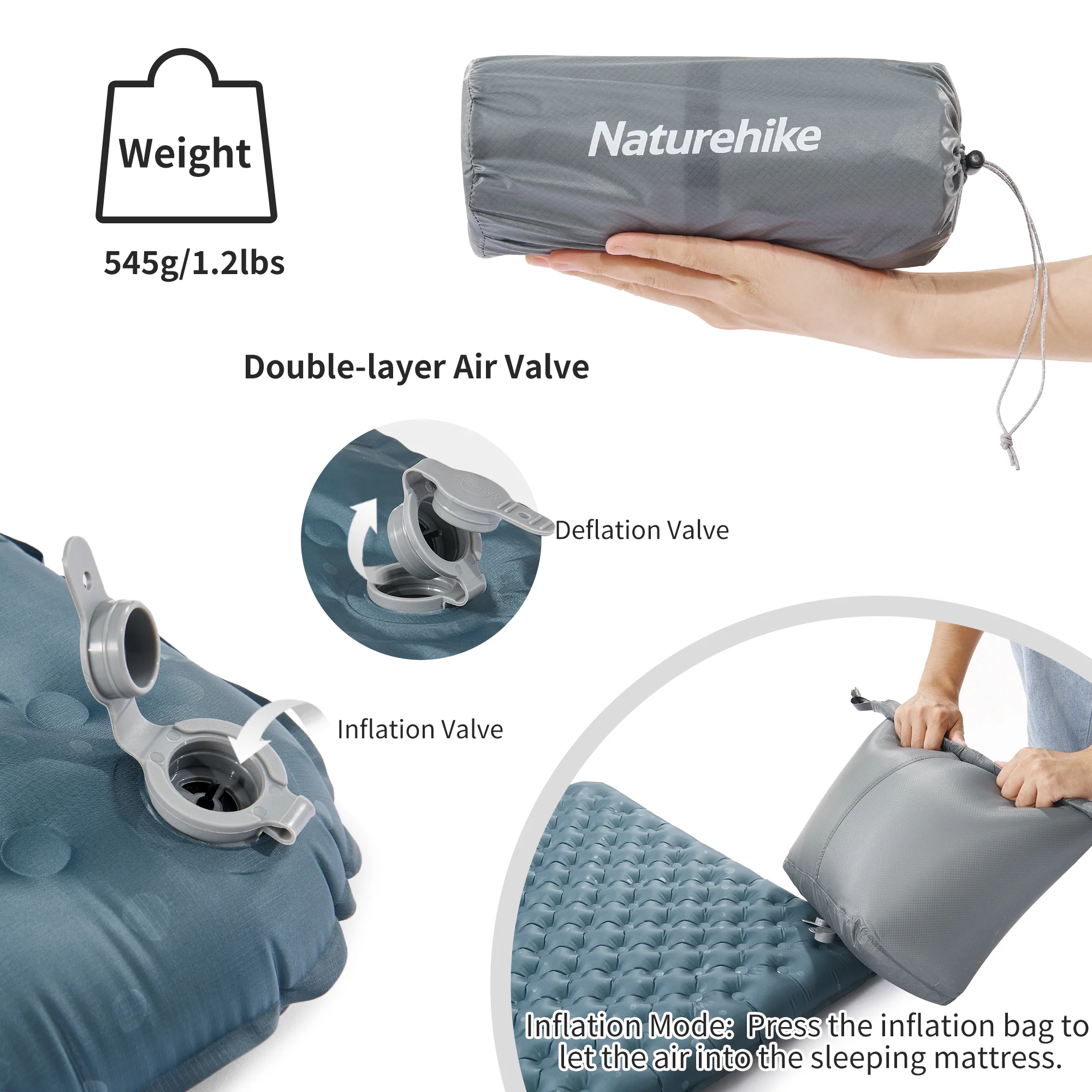 TuYe™ 3.5 Ultralight Inflatable Pad - Image 4