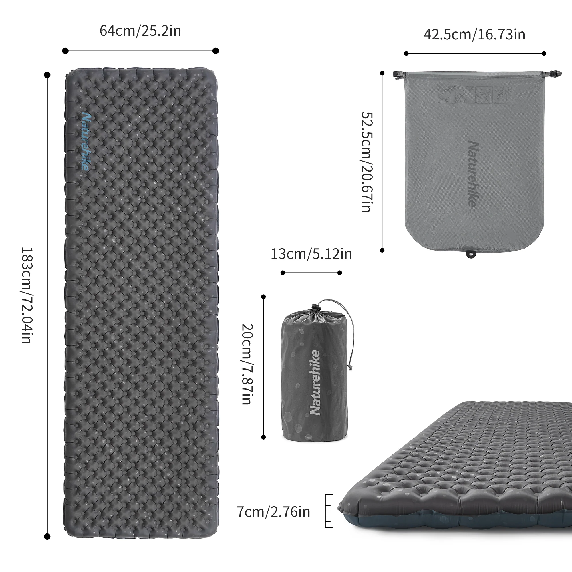 TuYe™ 3.5 Ultralight Inflatable Pad - Image 9