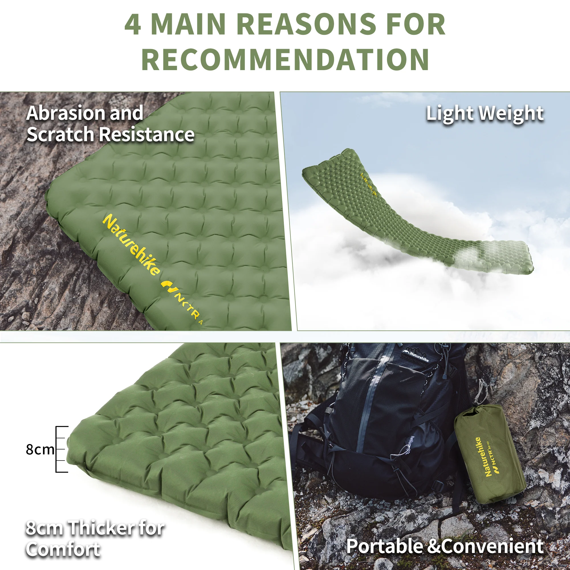 TuYe™ 4.6 Ultralight Inflatable Pad - Image 5