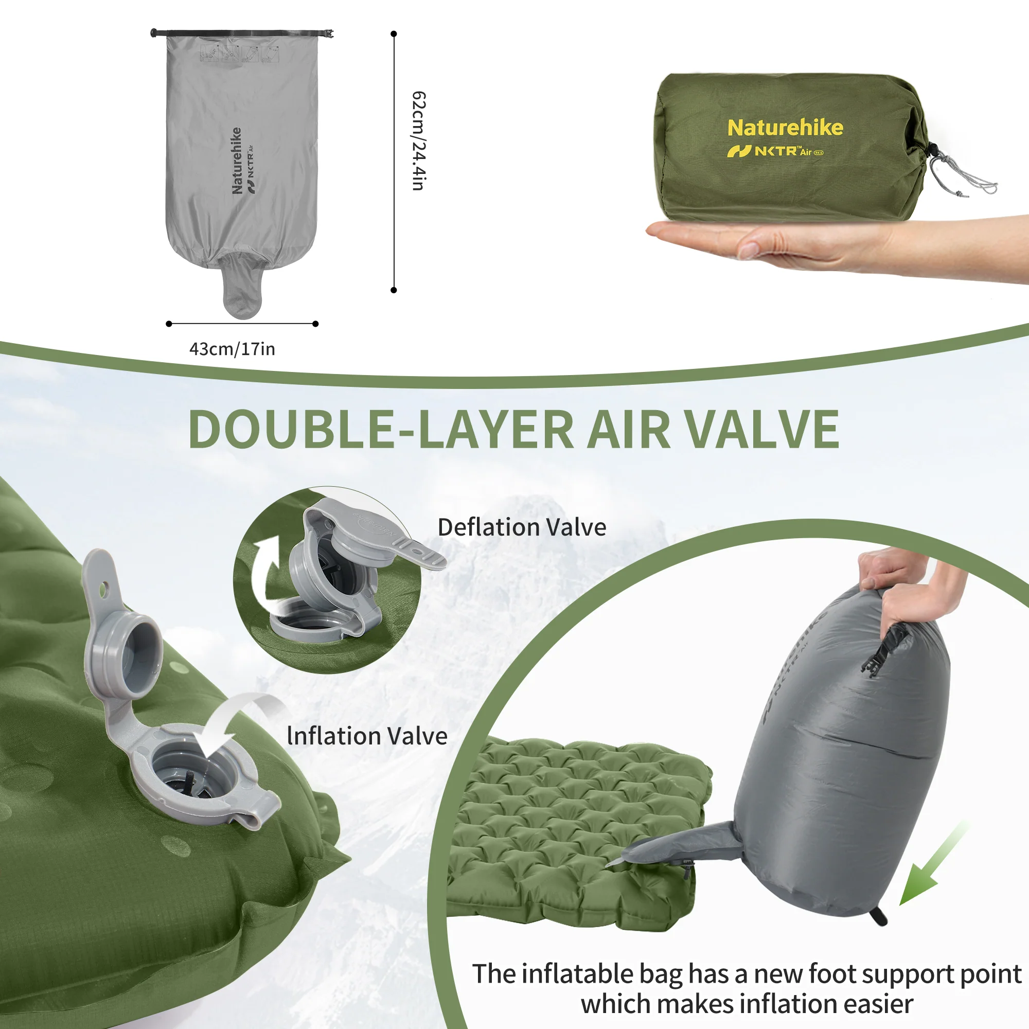 TuYe™ 4.6 Ultralight Inflatable Pad - Image 7