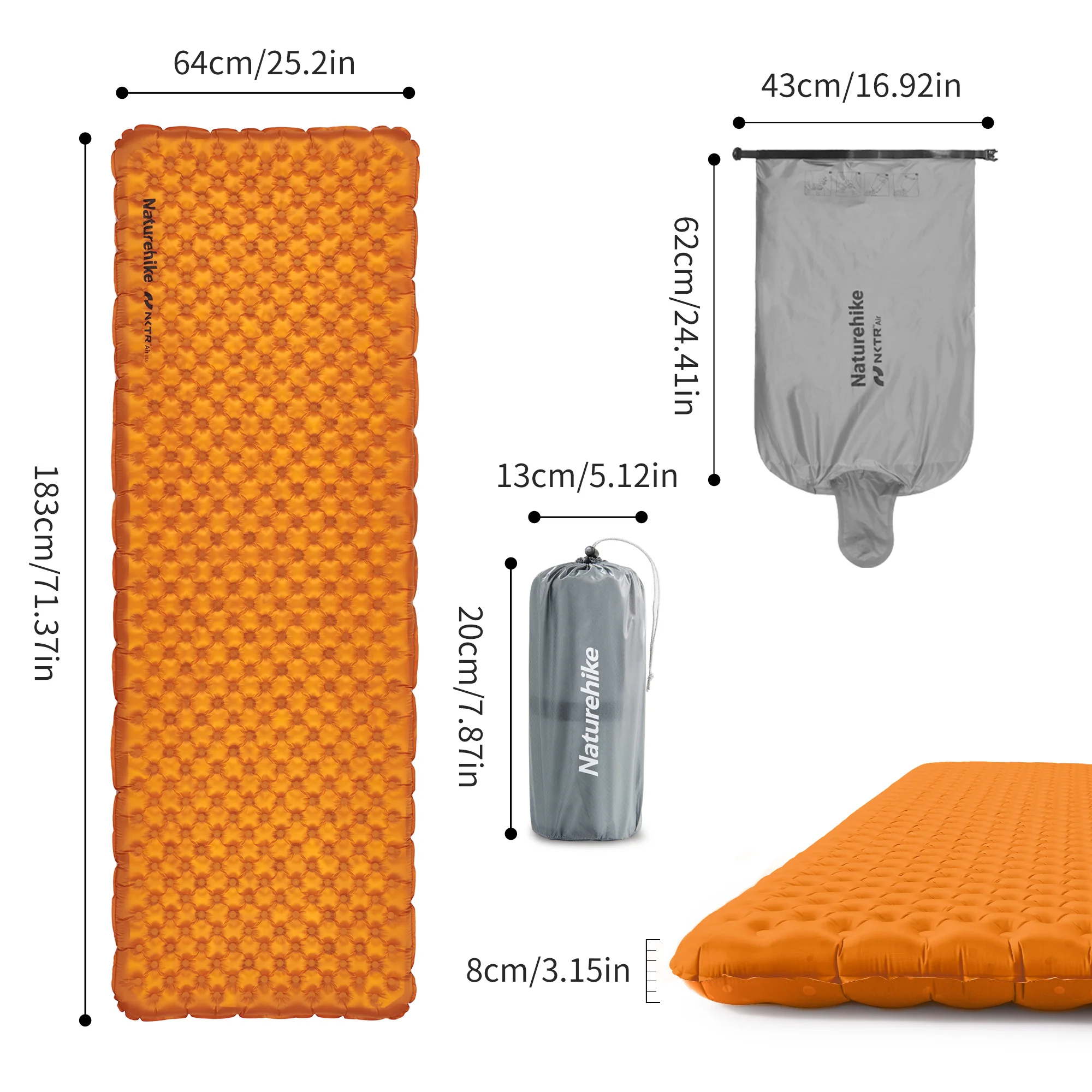 TuYe™ R5.8 Ultralight Inflatable Pad - Image 14