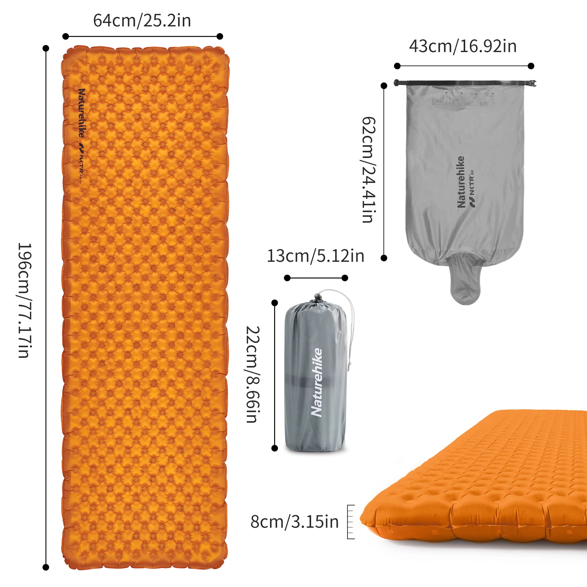 TuYe™ R5.8 Ultralight Inflatable Pad - Image 15