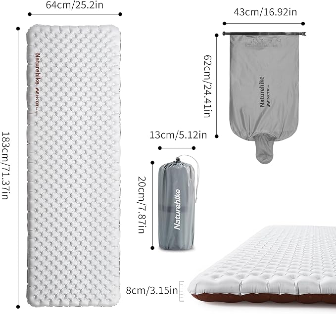 TuYe™ R5.8 Ultralight Inflatable Pad - Image 9