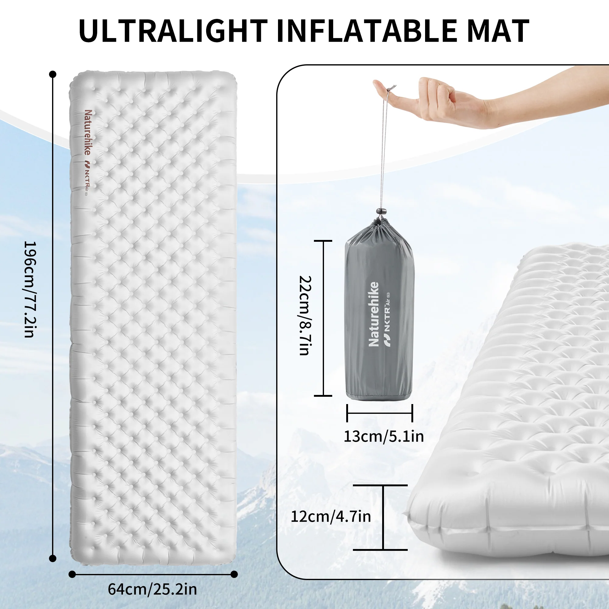 TuYe™ R8.8 Ultralight Inflatable Pad - Image 9