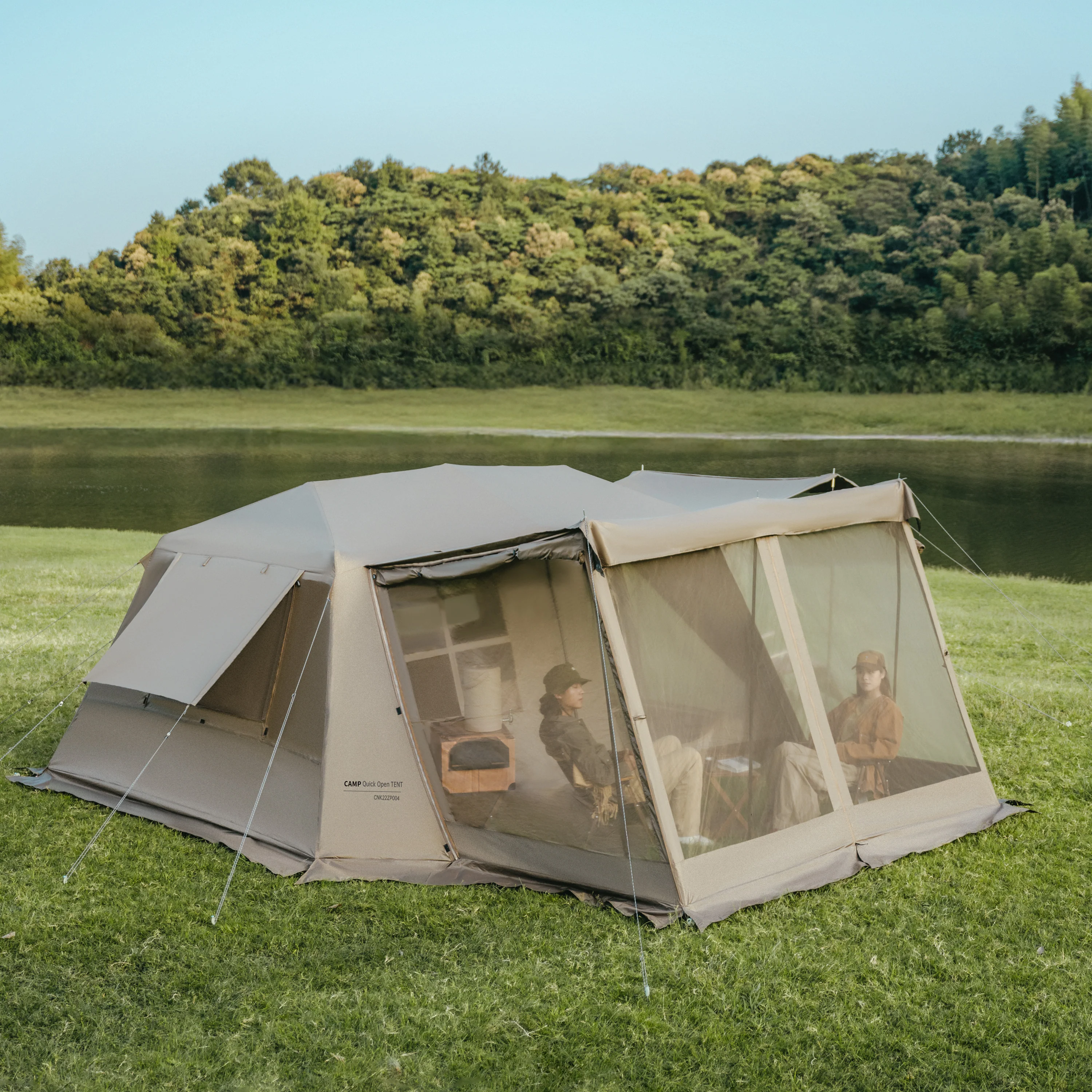 Village™ 13 Flagship 8-Person Automatic Cabin Tent - Image 12