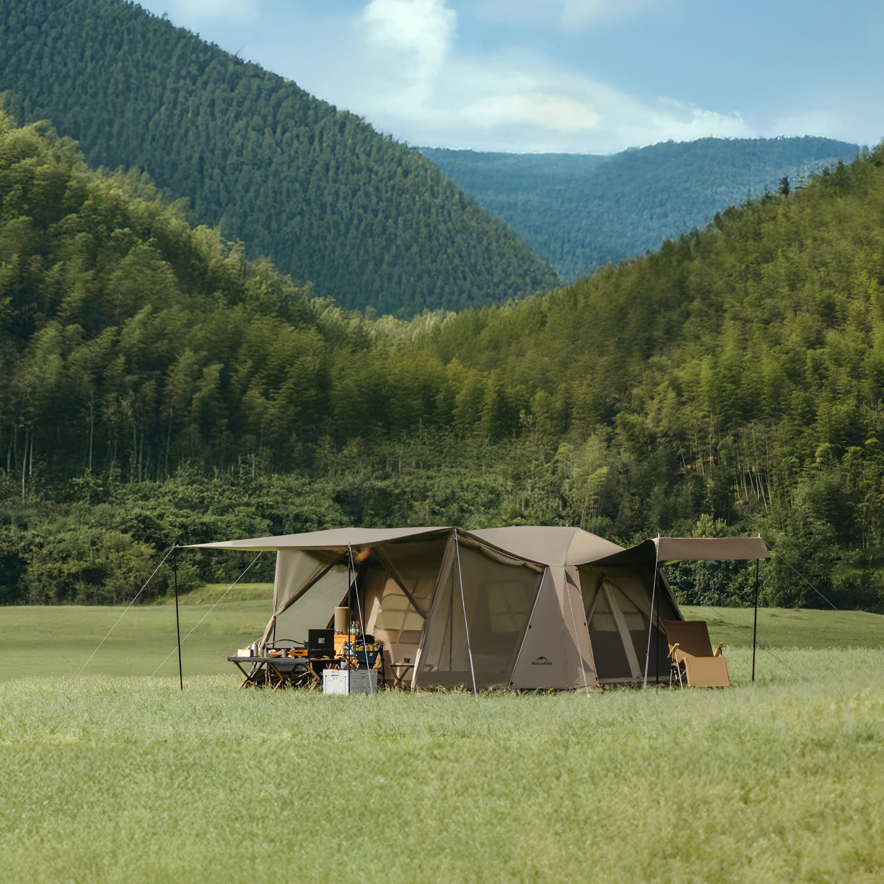 Village™ 13 Flagship 8-Person Automatic Cabin Tent - Image 9