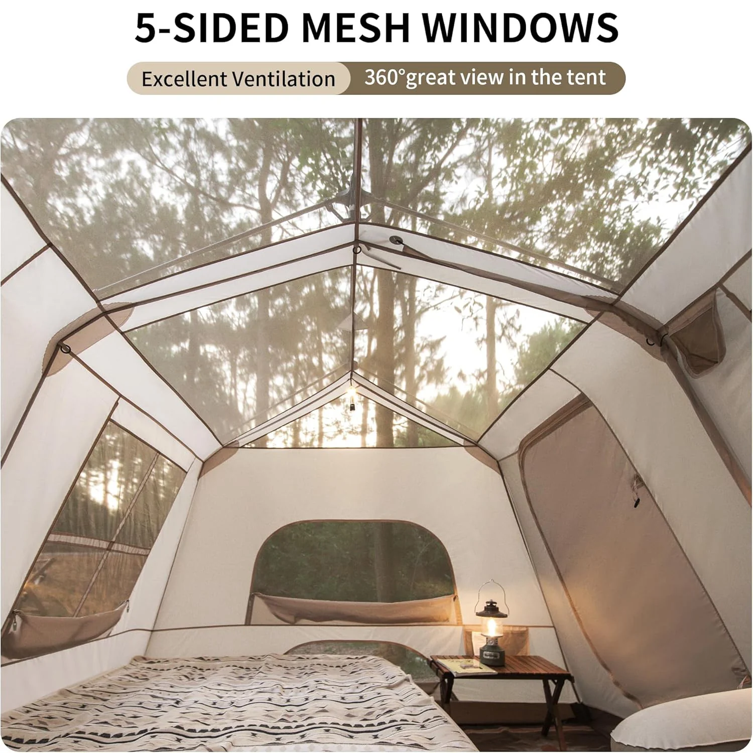 Village™ 13 6-Person Automatic Cabin Tent - Image 5