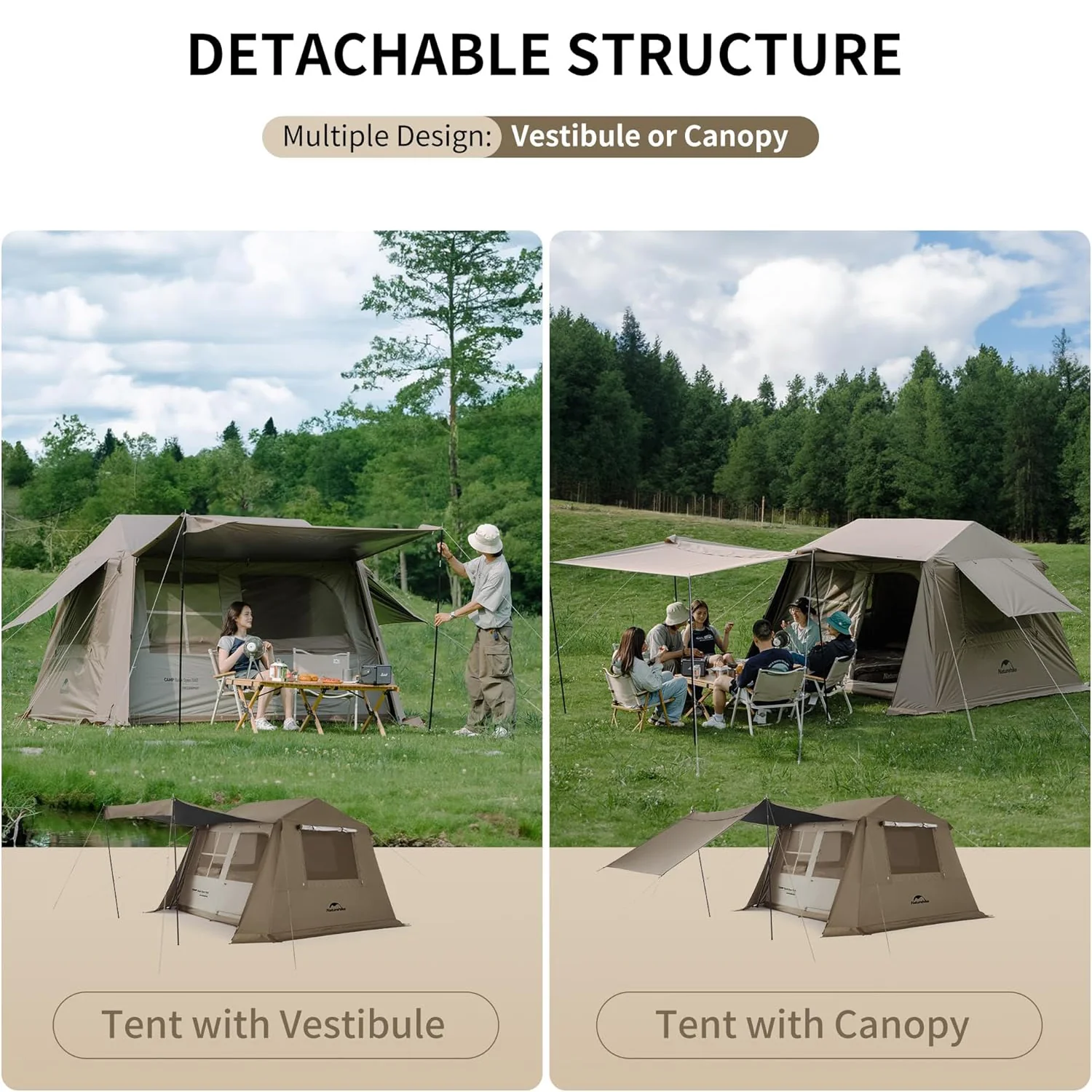 Village™ 13 6-Person Automatic Cabin Tent - Image 8