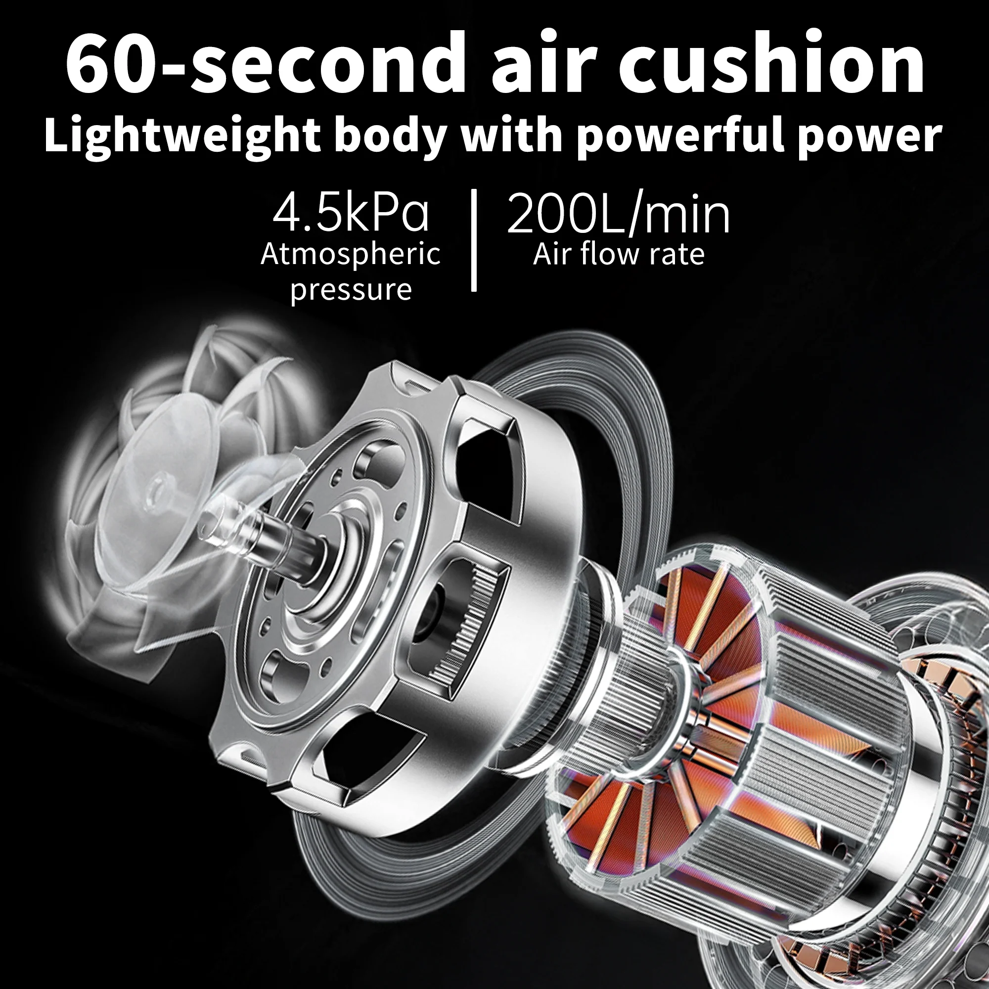 Wind-air™ Compact Rechargeable Multi-Function Air Pump - Image 5