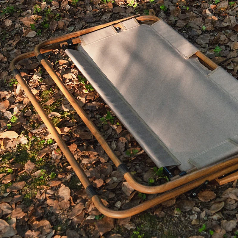 Wood Grain Double Camping Chair - Image 3