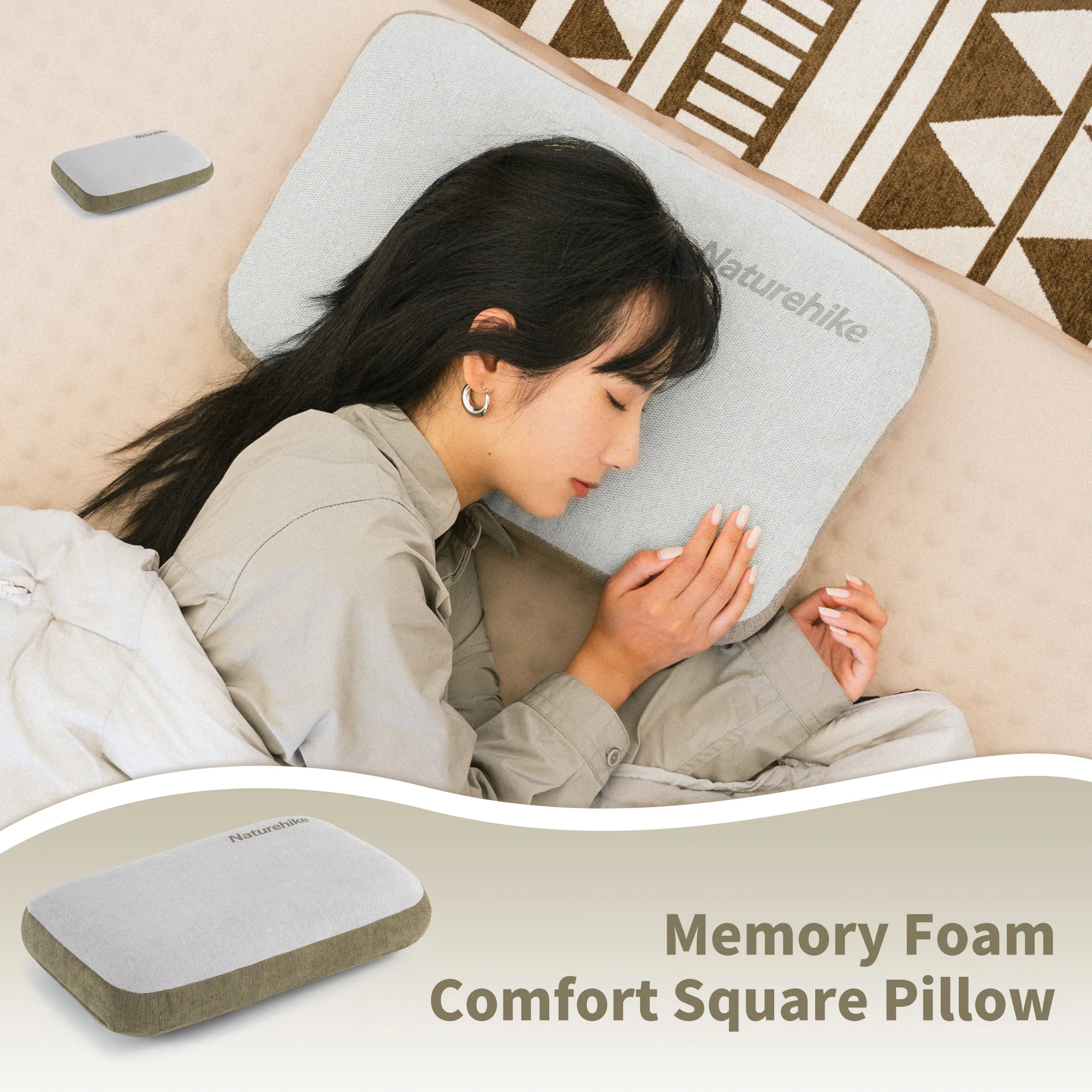 Xinmian™ Memory Foam Comfortable Square Pillow Pro - Image 4