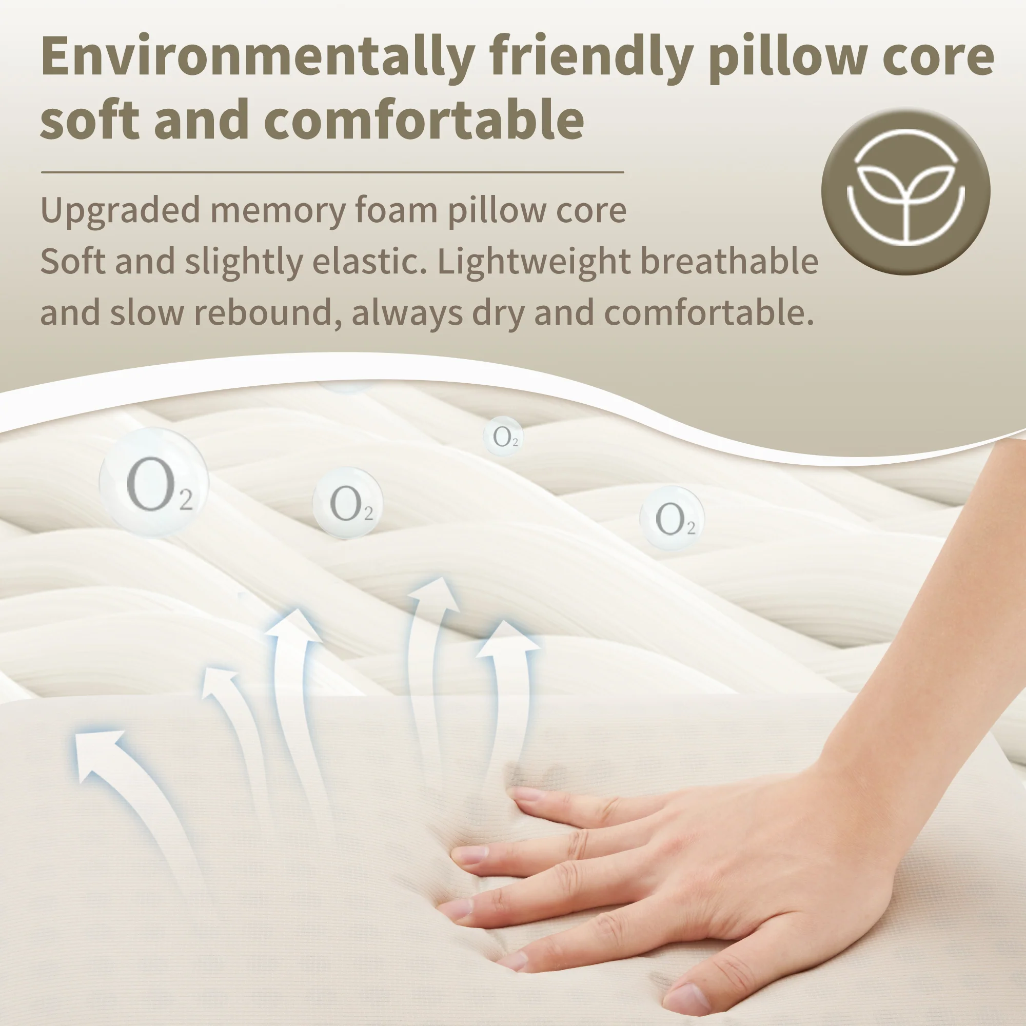 Xinmian™ Memory Foam Comfortable Square Pillow Pro - Image 5