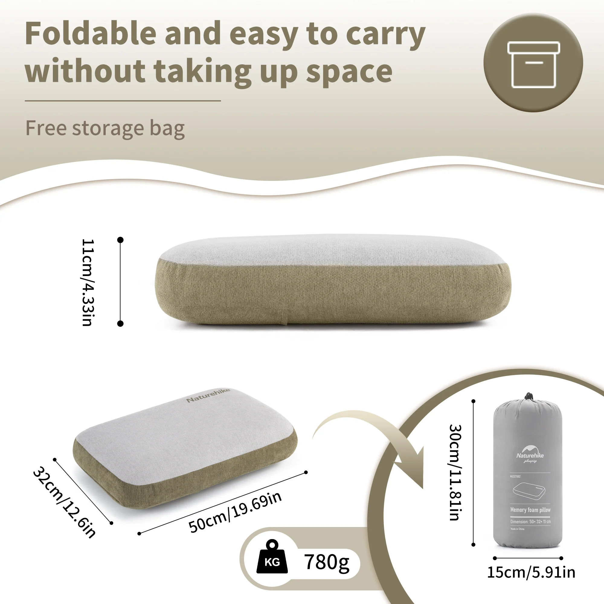 Xinmian™ Memory Foam Comfortable Square Pillow Pro - Image 7