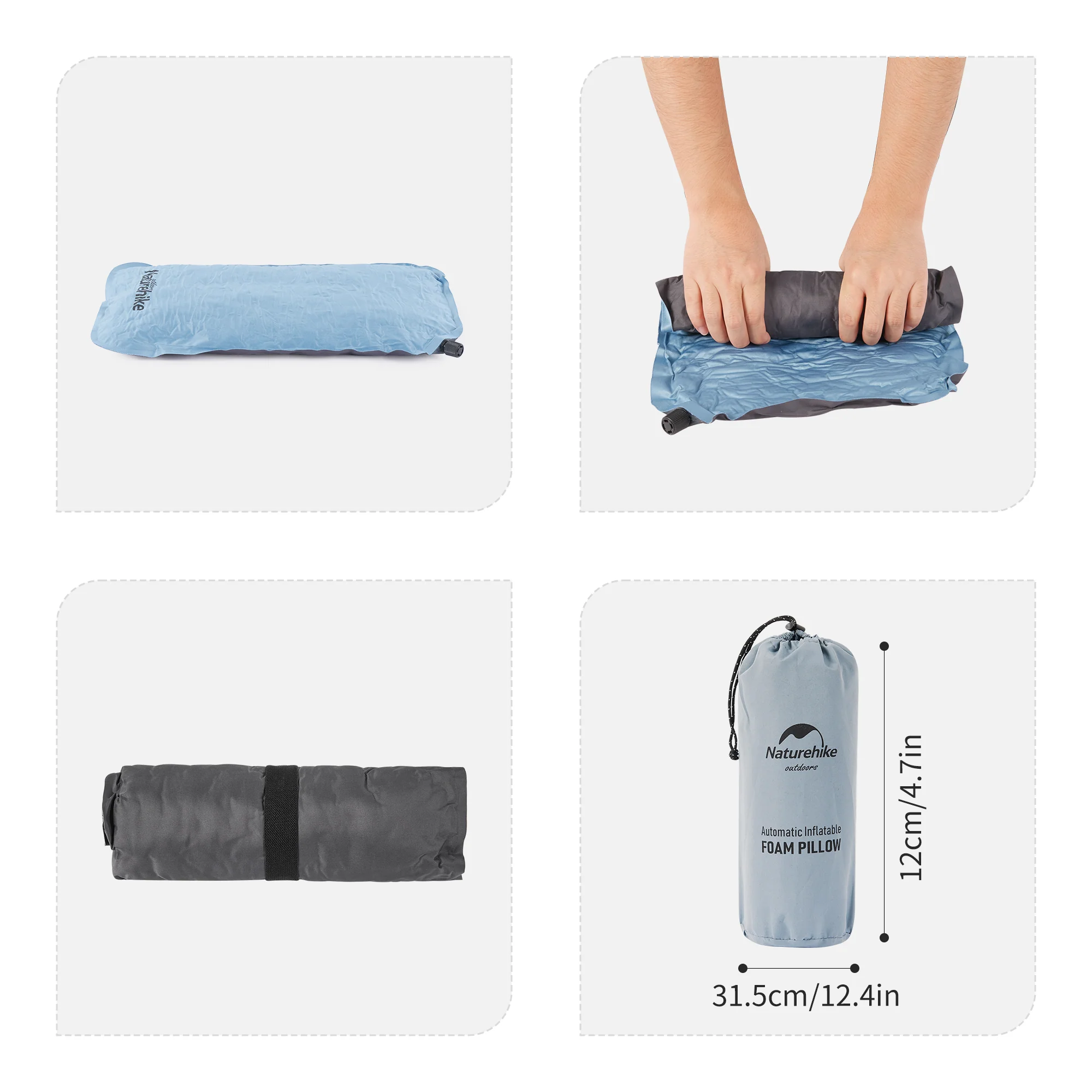 Xinmian™ Sponge Automatic Inflatable Pillow - Image 3