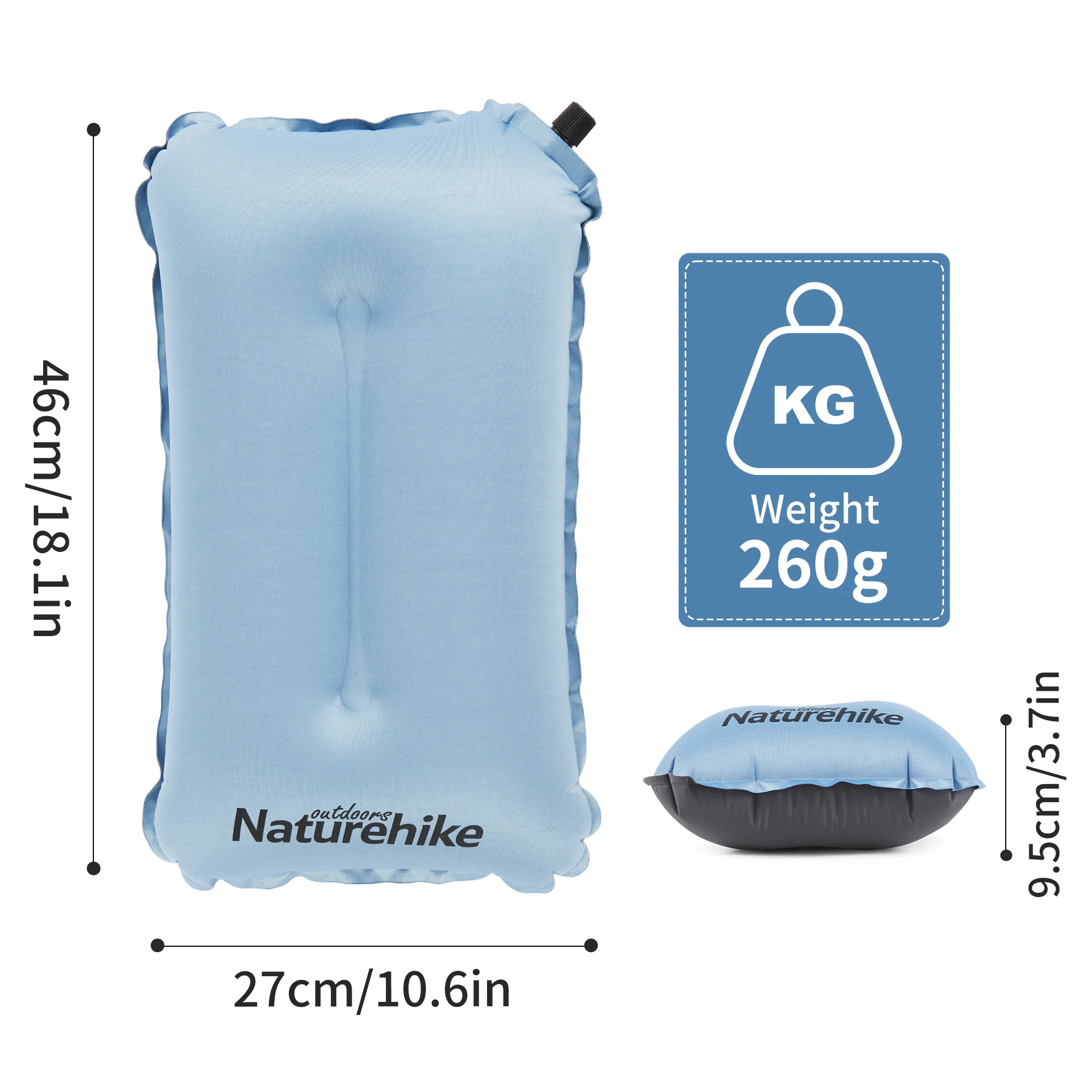 Xinmian™ Sponge Automatic Inflatable Pillow - Image 4