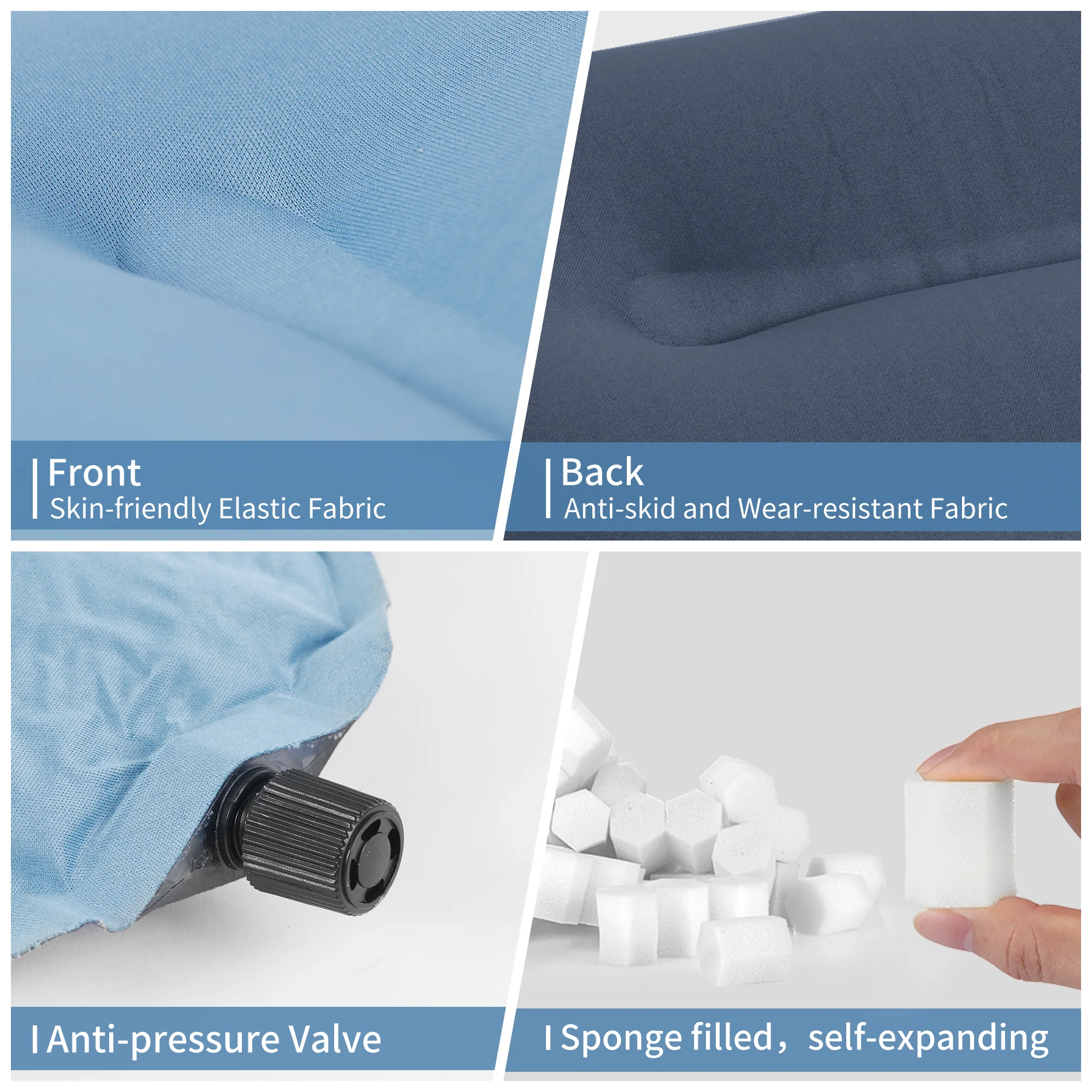 Xinmian™ Sponge Automatic Inflatable Pillow - Image 5