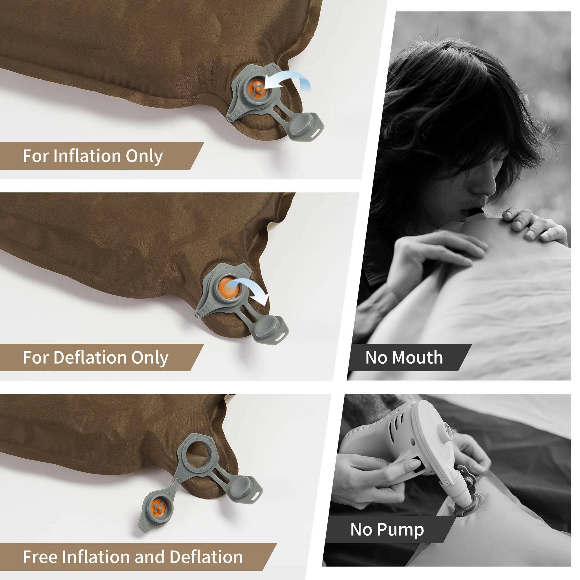 Yugu™ R5.4 Wide Self-Inflating Sleeping Pad - Image 6
