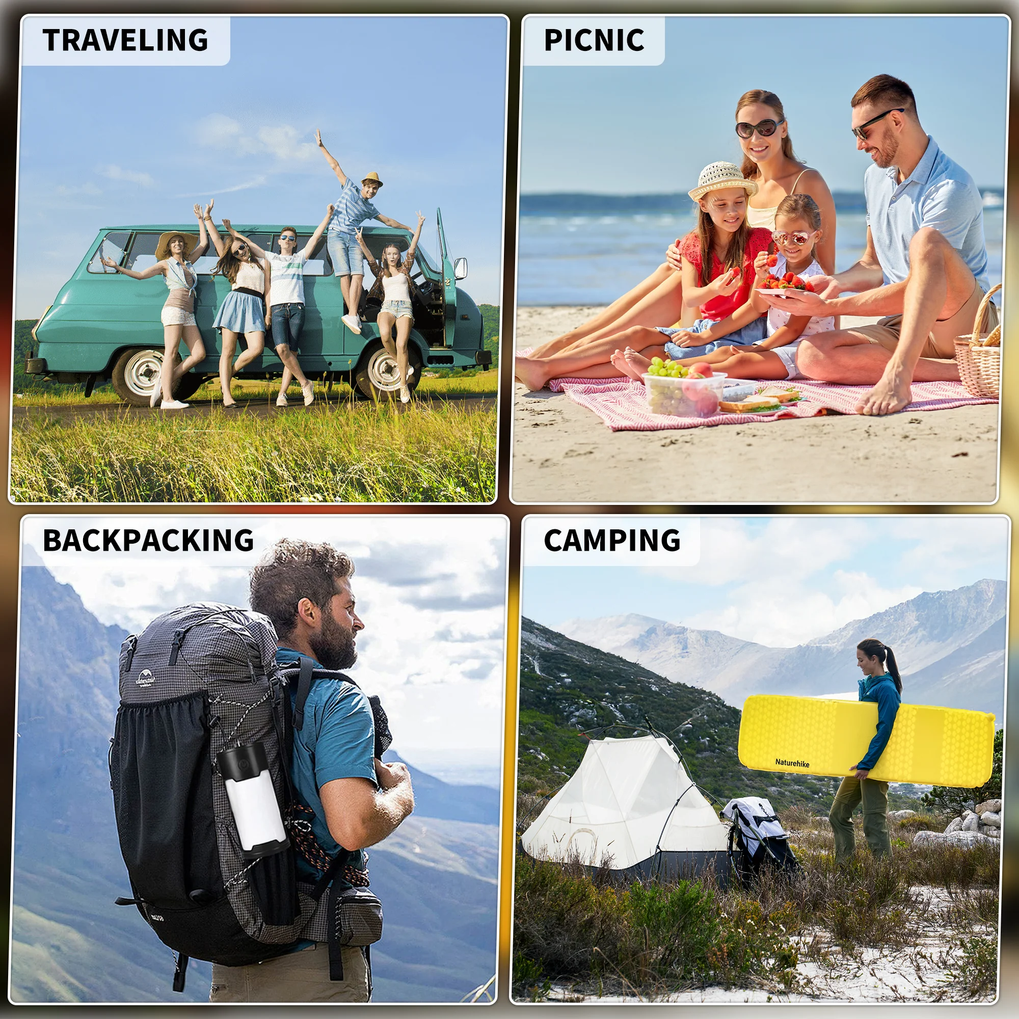 Yugu™ R3.6 Ultralight Self-Inflating Sleeping Pad - Image 9
