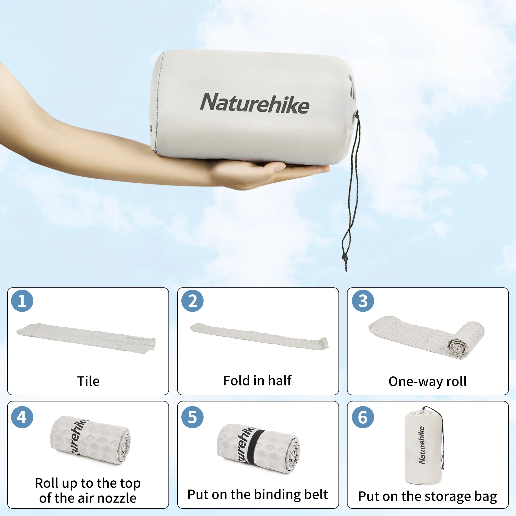 Yugu™ Ultralight Self-Inflating Pad - Image 10