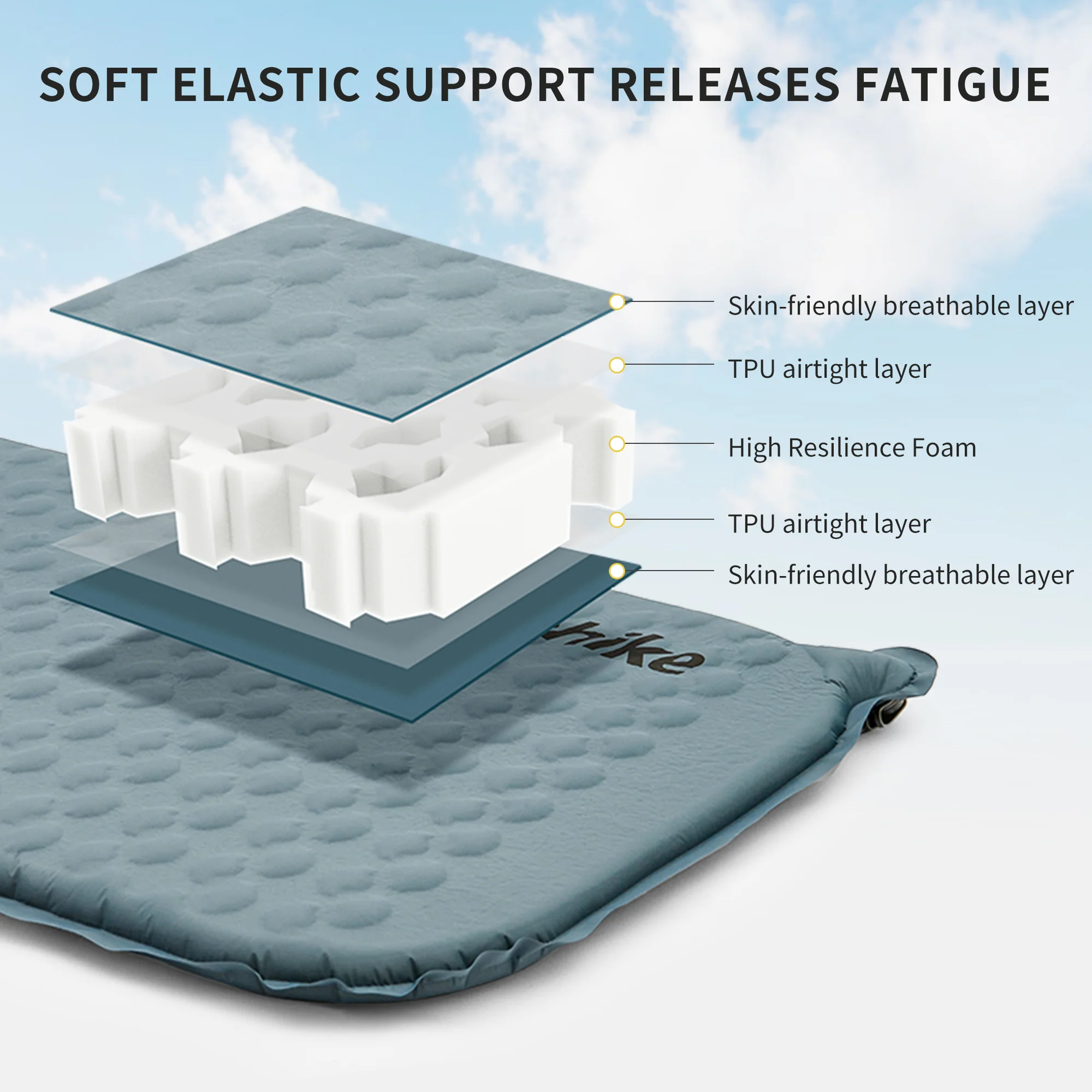 Yugu™ Ultralight Self-Inflating Pad - Image 9